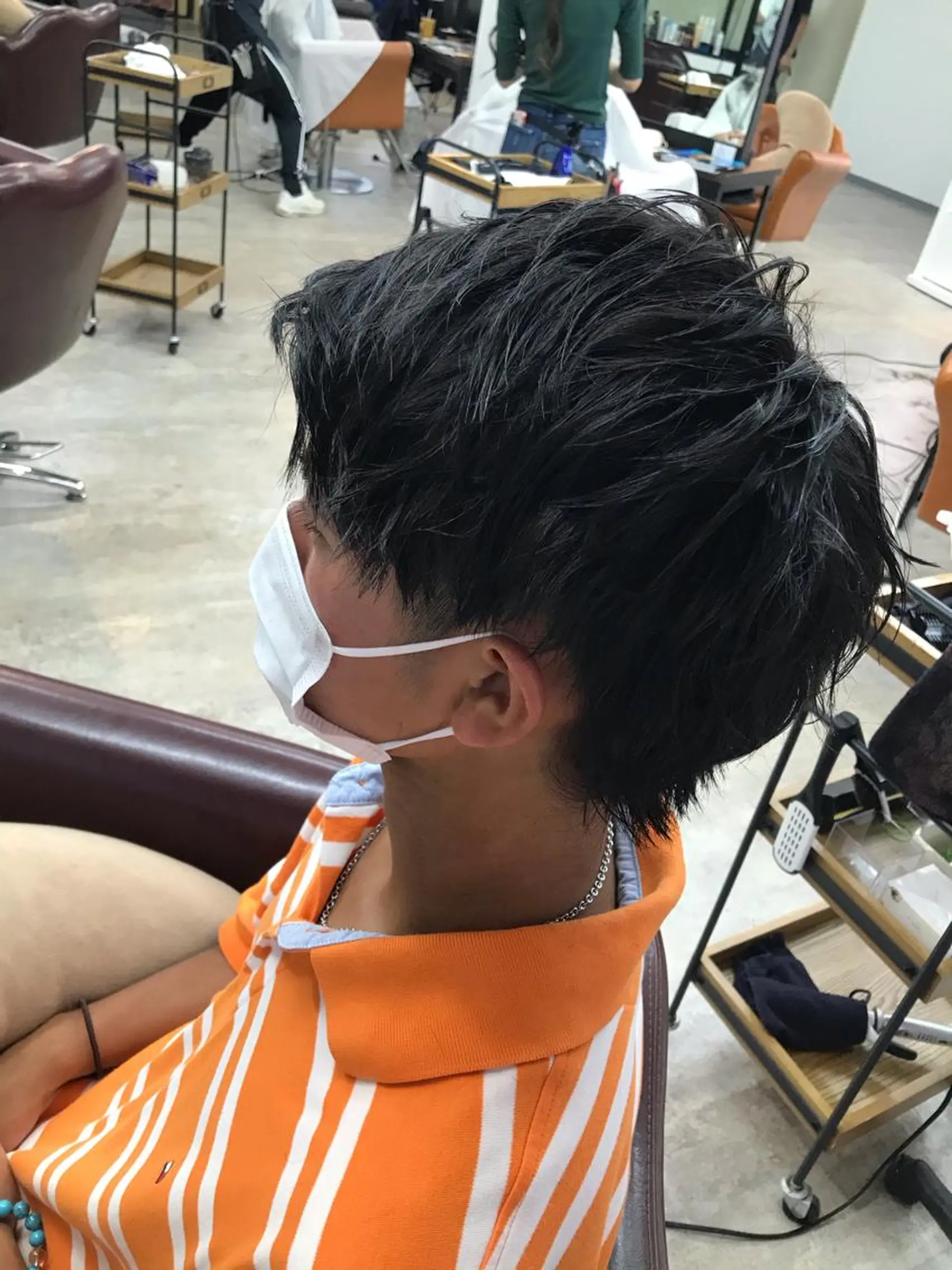 ショート メンズ メンズウルフカット ウルフカット カット 🌙磯野 風香🌙 ReCharme新保のヘアスタイル