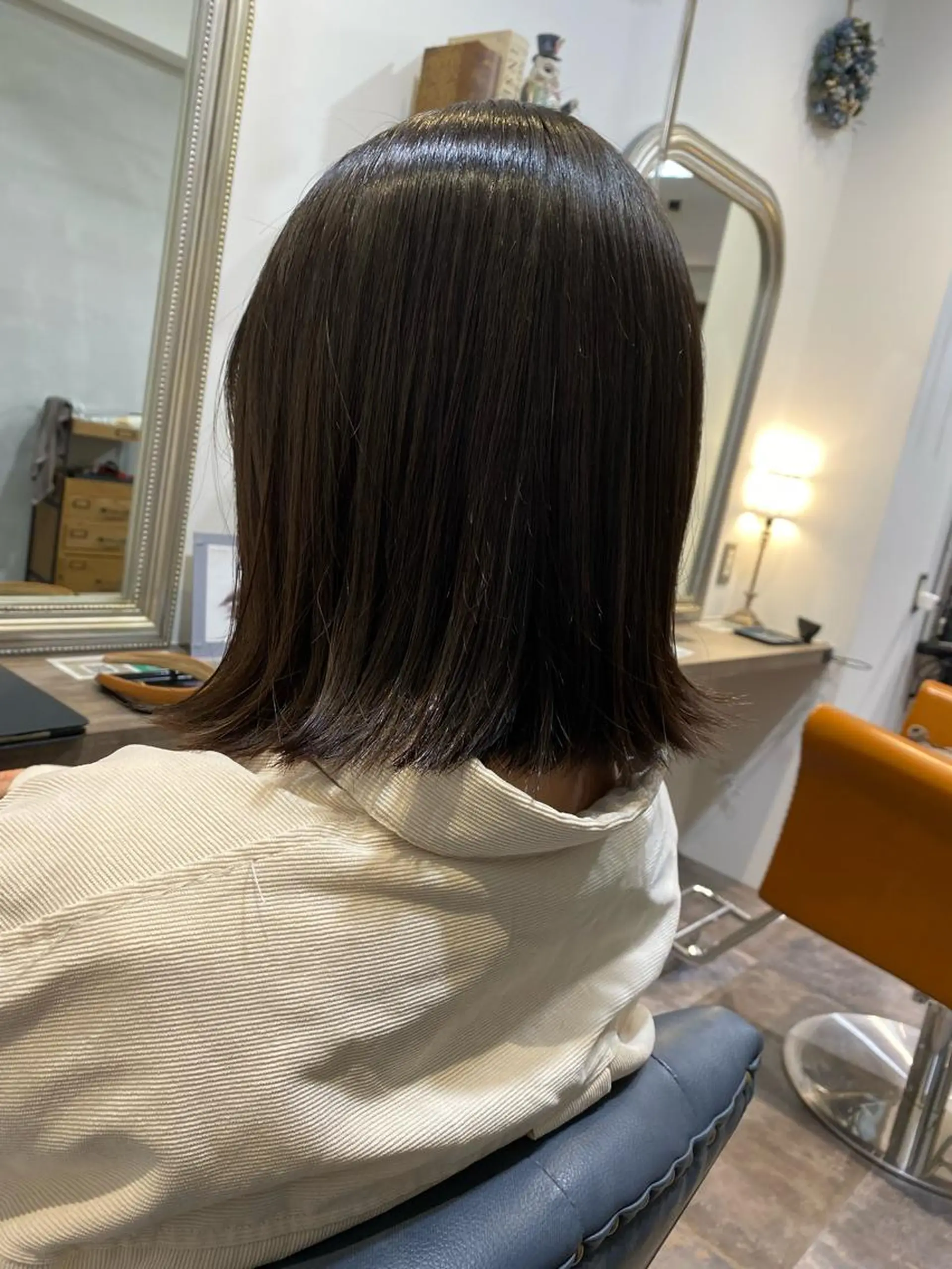 ショート 縮毛矯正 et Douce所属・艶髪／髪質改善／ カワモトヒロトのヘアスタイル