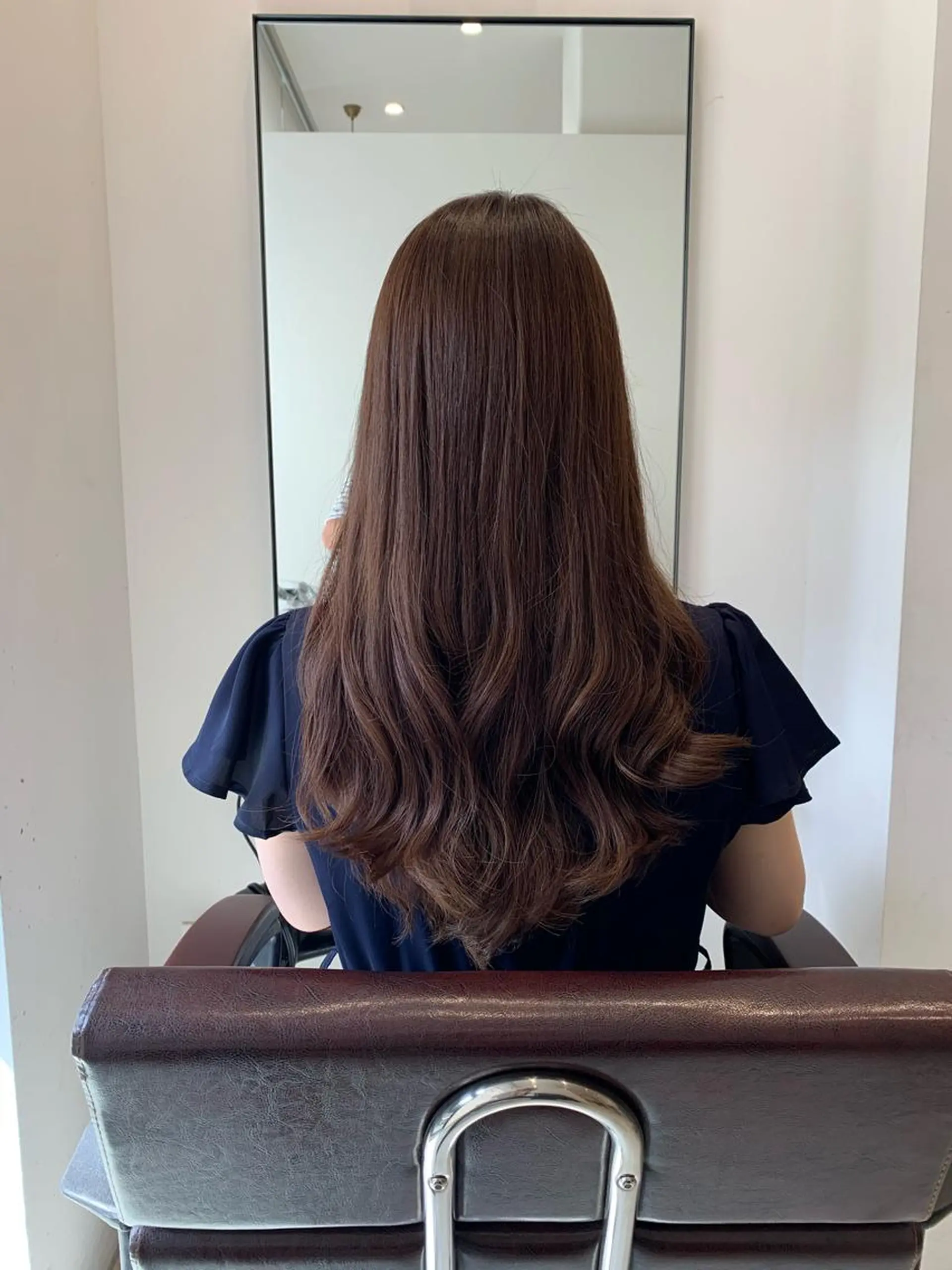 ロング カラー ブラウンカラー ピンクカラー ピンクブラウン カット ヘアカラー cfr professional artist salon所属・佐野 智史のヘアスタイル