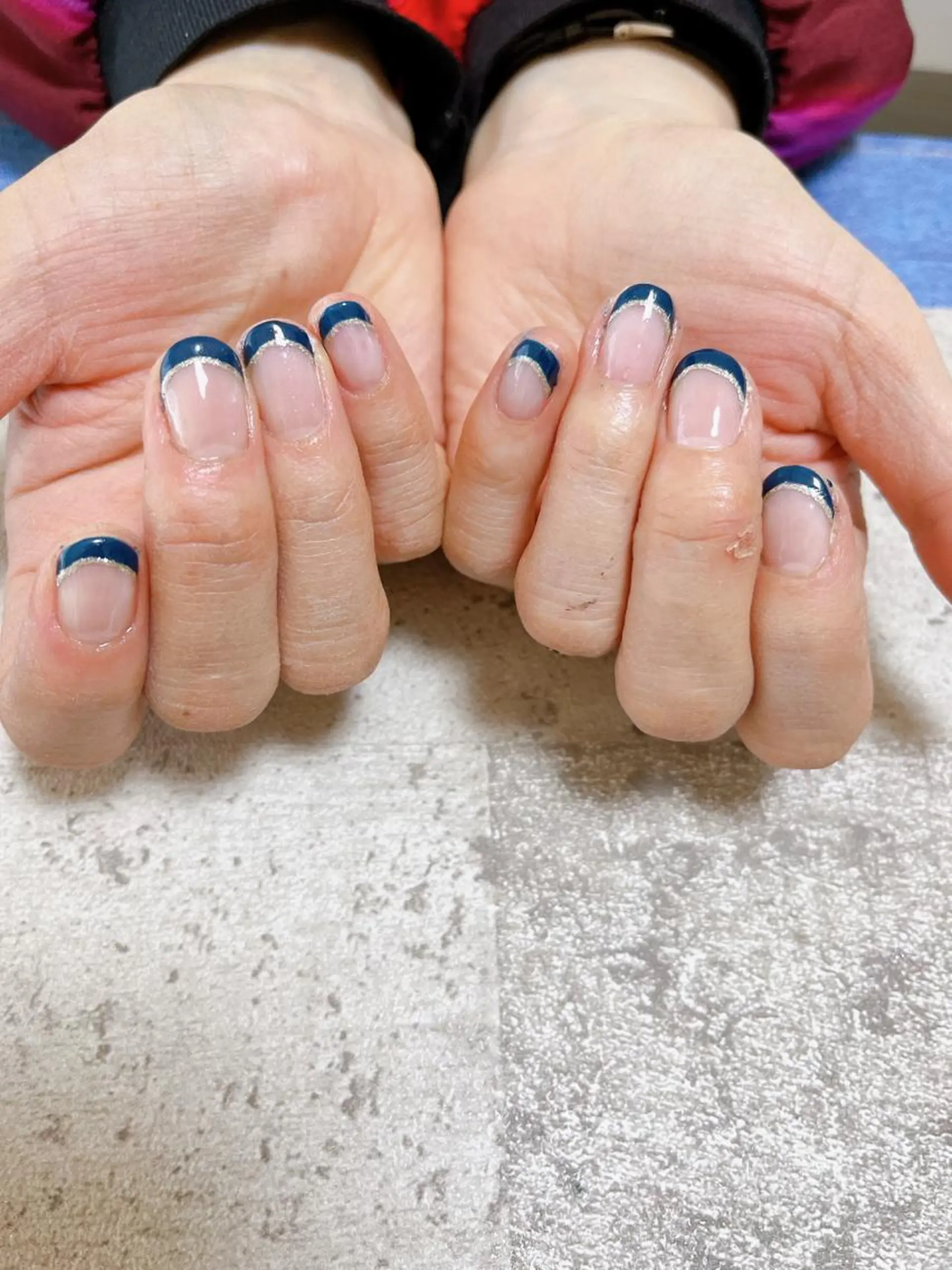 ネイル オーロラネイル フラワーネイル フットネイル フレンチネイル ジェルネイル kikinail 溝の口のネイルデザイン