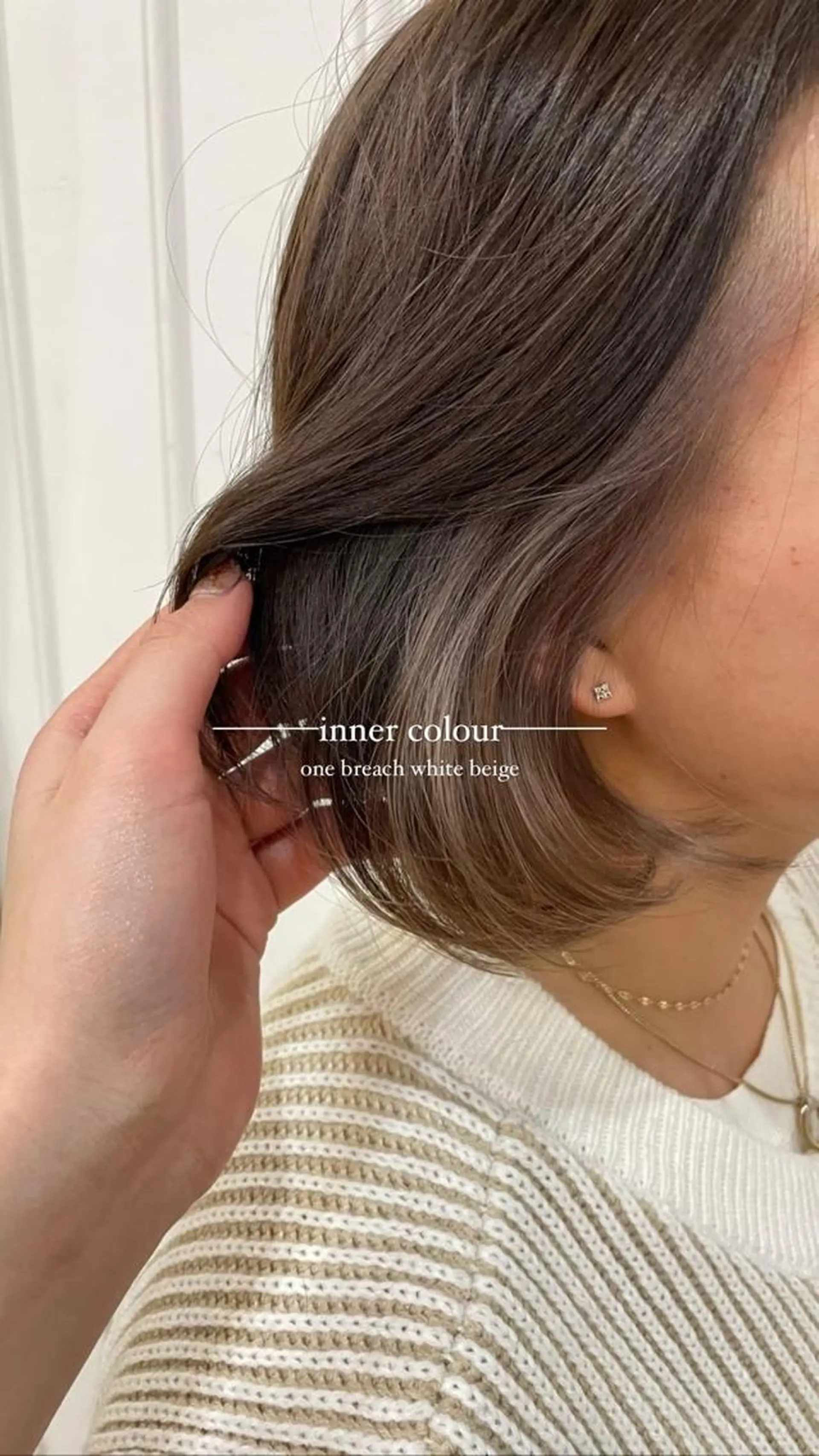 ショート カラー Garland  Ginza所属・モモ🍑 レイヤー/ボブ/暖色のヘアスタイル