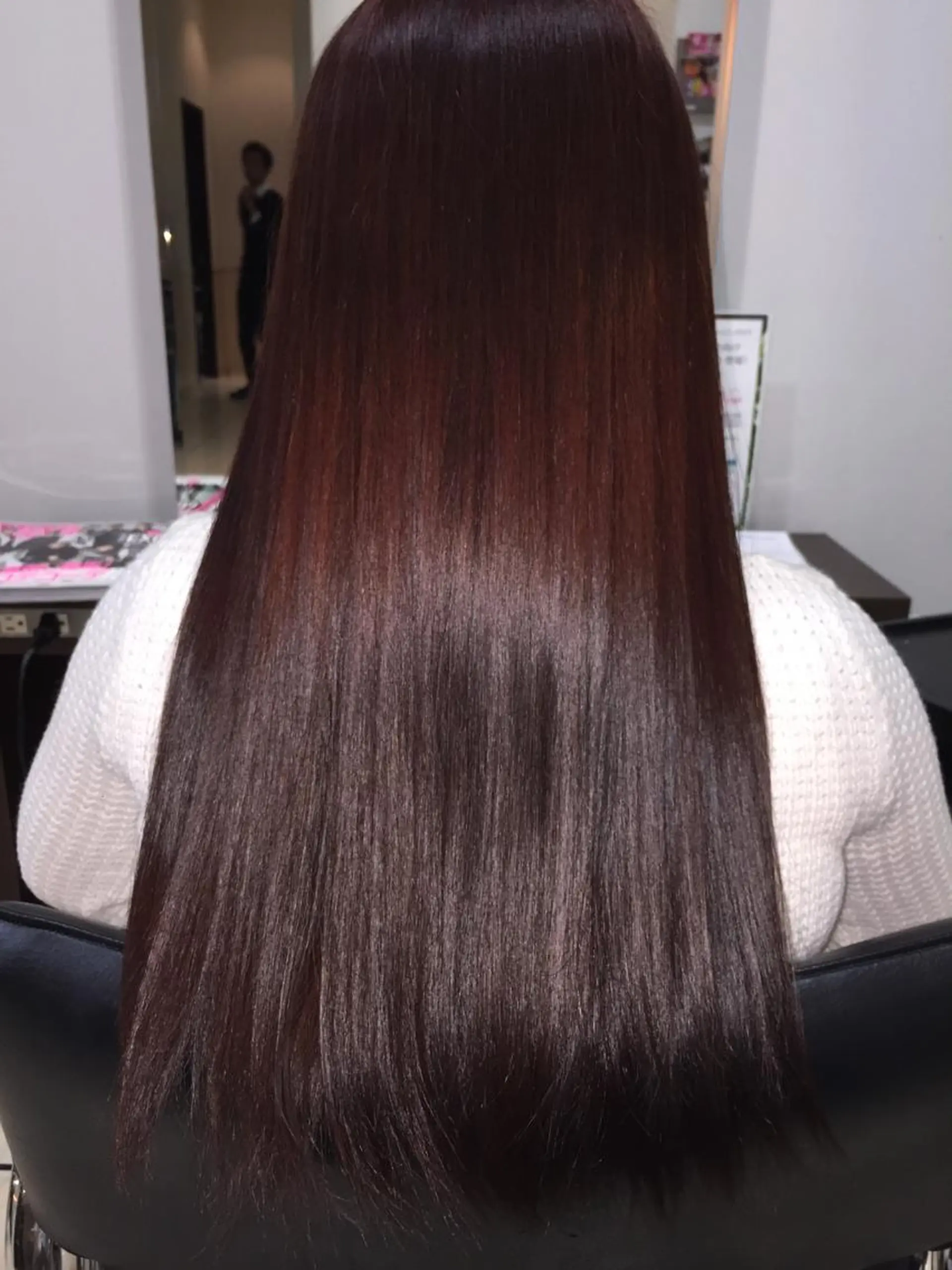 ロング カラー 関口 友行のヘアスタイル