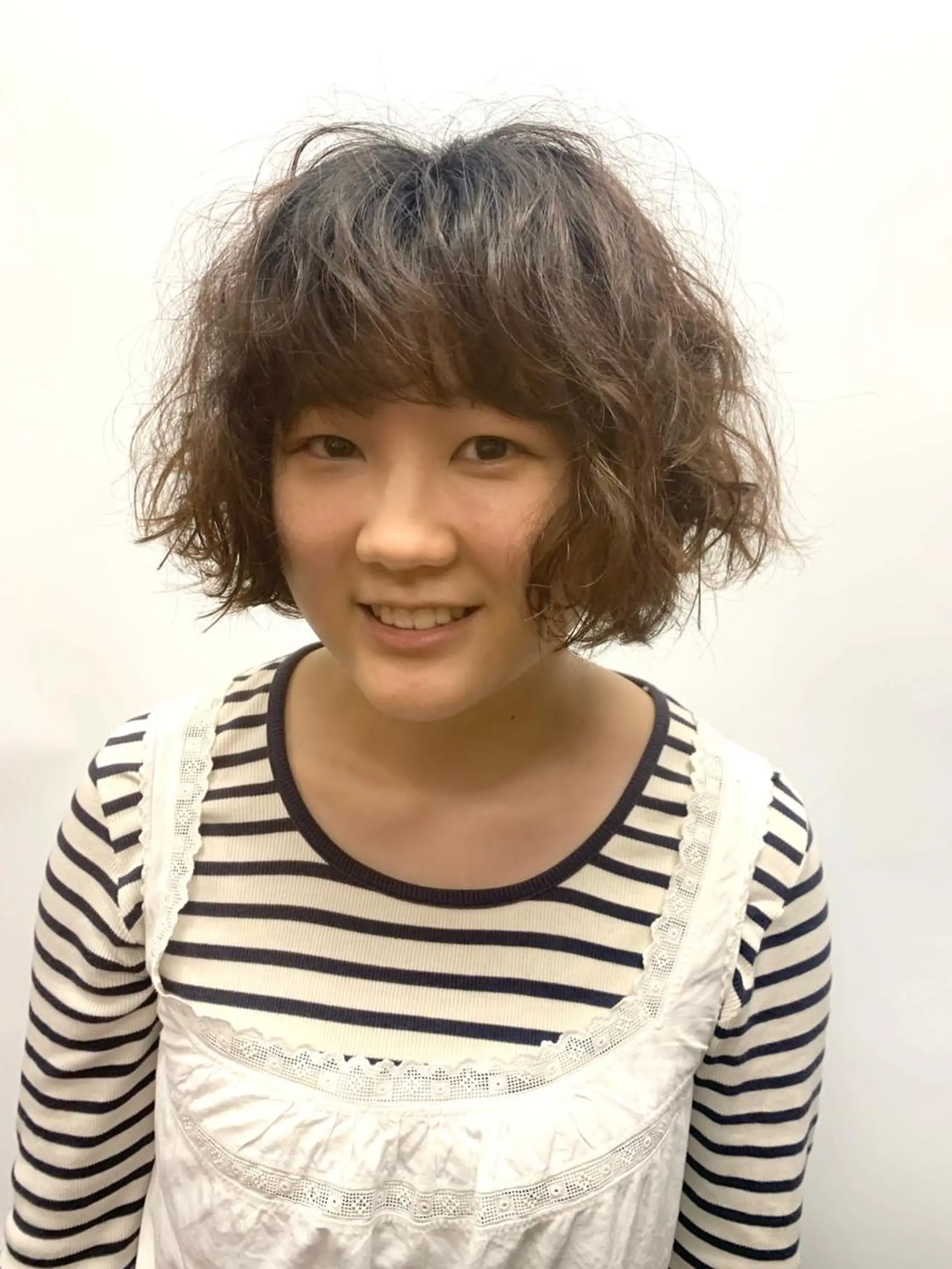 ミディアム パーマ KAH所属・Koichi Satoのヘアスタイル