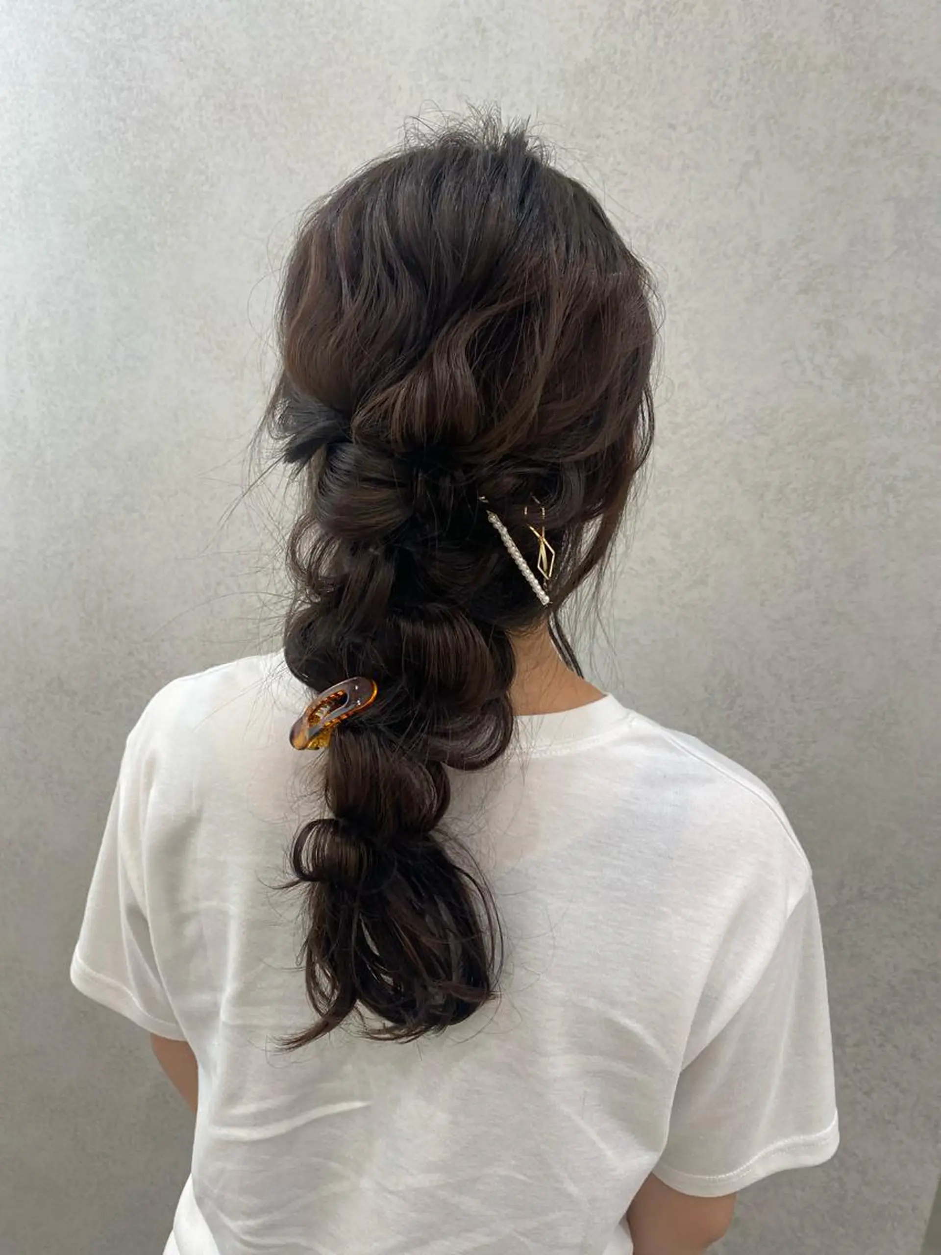 ロング ヘアアレンジ channel所属・Natsumi ❤︎のヘアスタイル