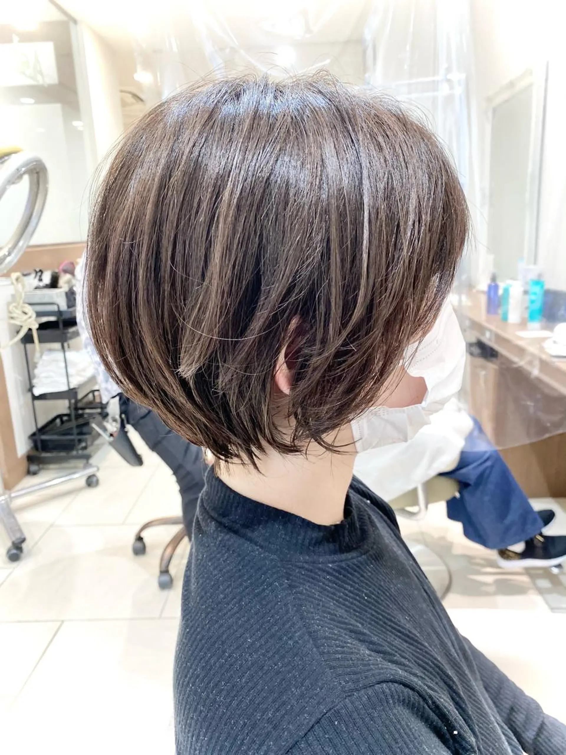 ショート 横山 直輝のヘアスタイル