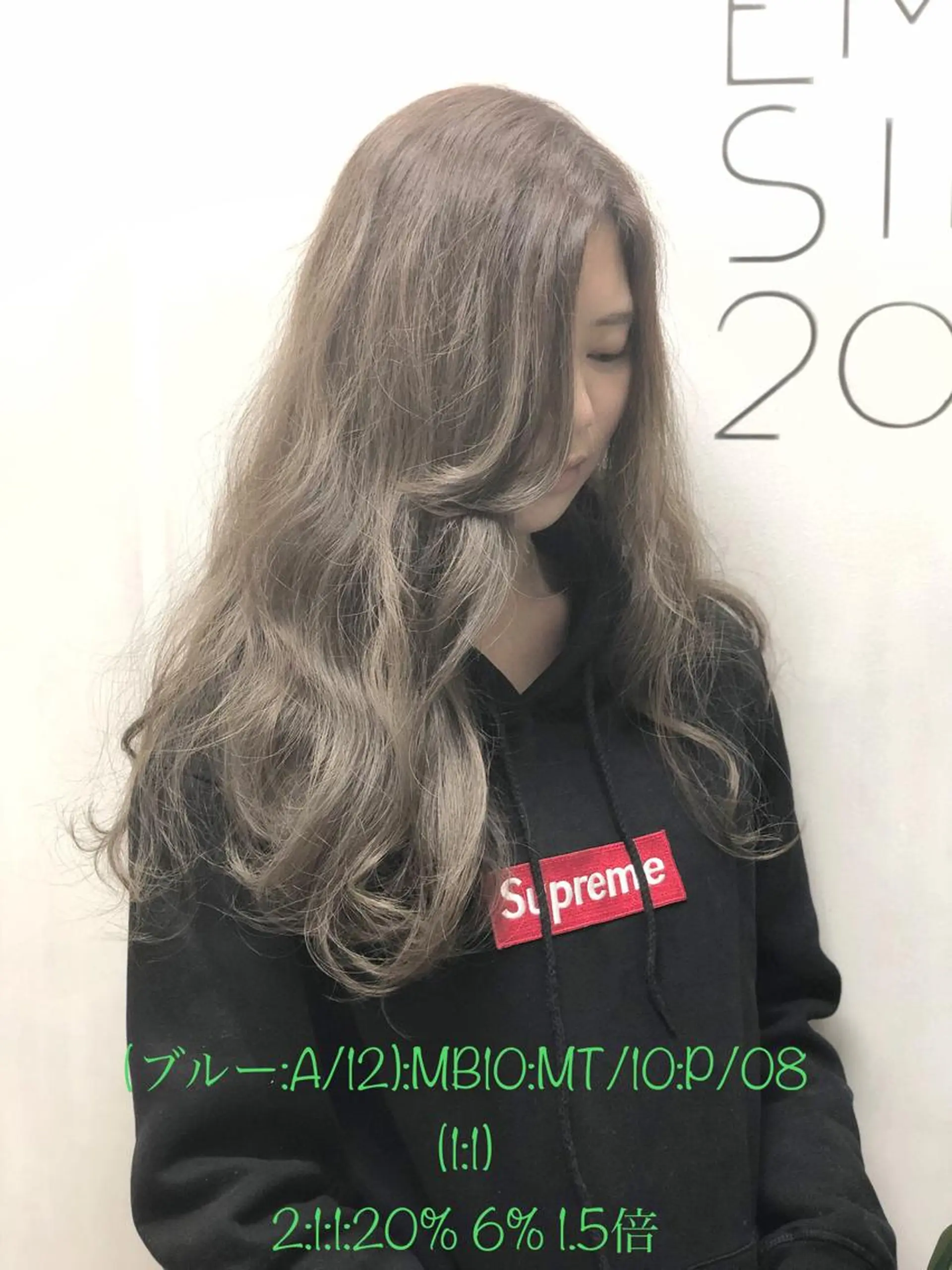 ロング カラー OAK溝の口 𖠋SHINYAのヘアスタイル