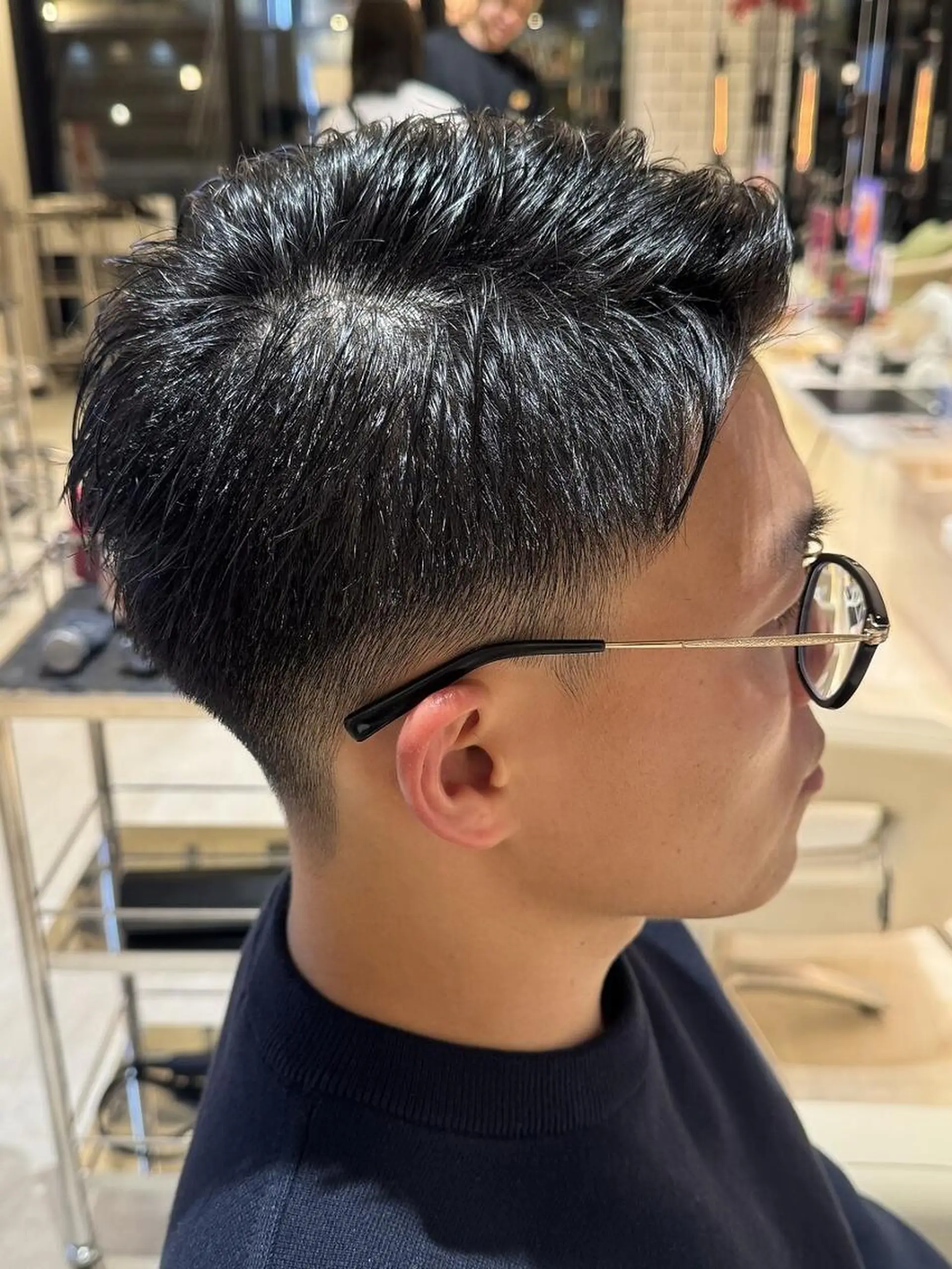 メンズ フェードカット メンズハイライト メンズパーマ カット 💈メンズ専門💈 ✂︎美容師✂︎渡辺翔のヘアスタイル