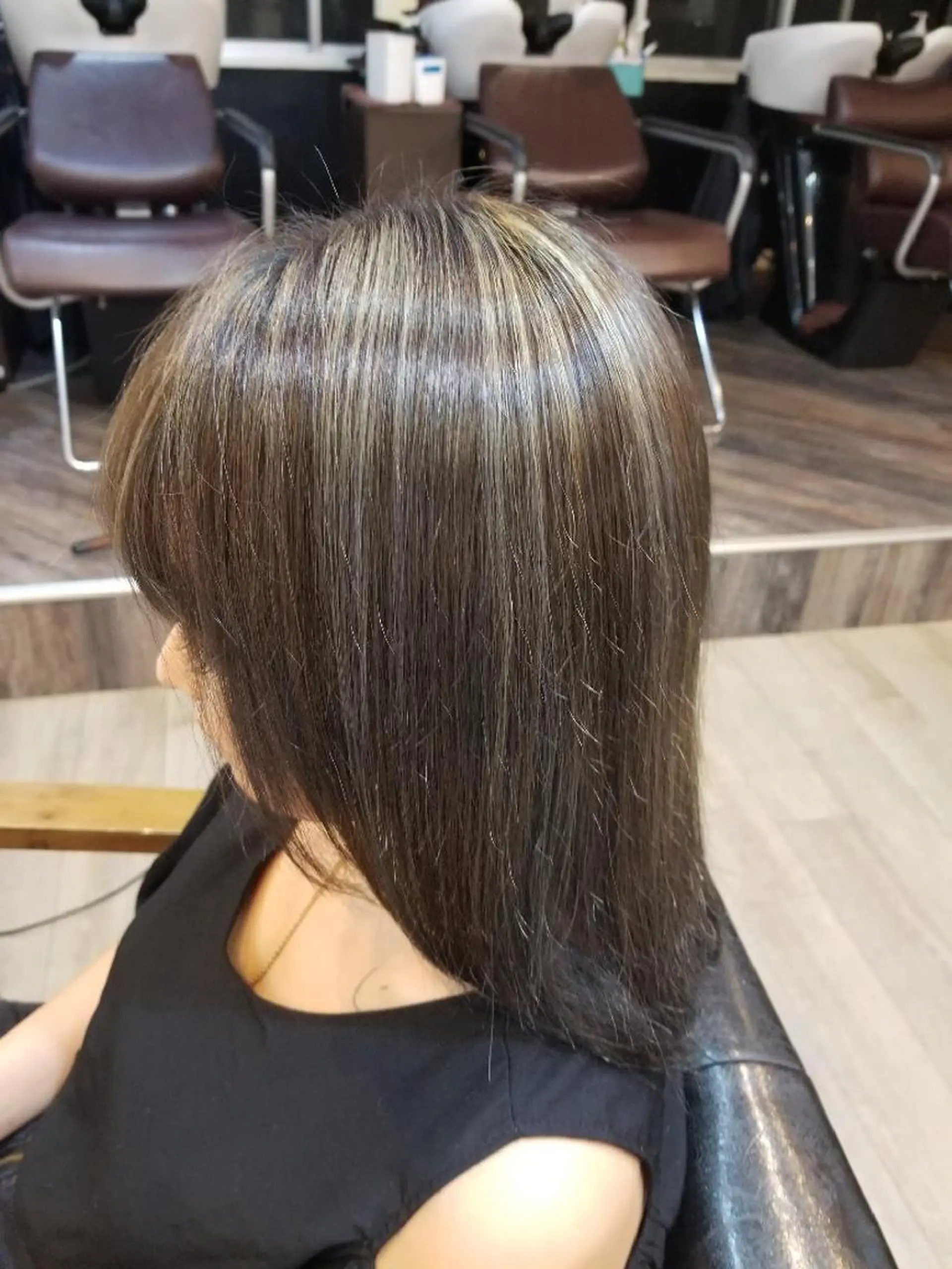 ミディアム カラー ヘアカラー bathair  所属・bathair 持田侑祐のヘアスタイル