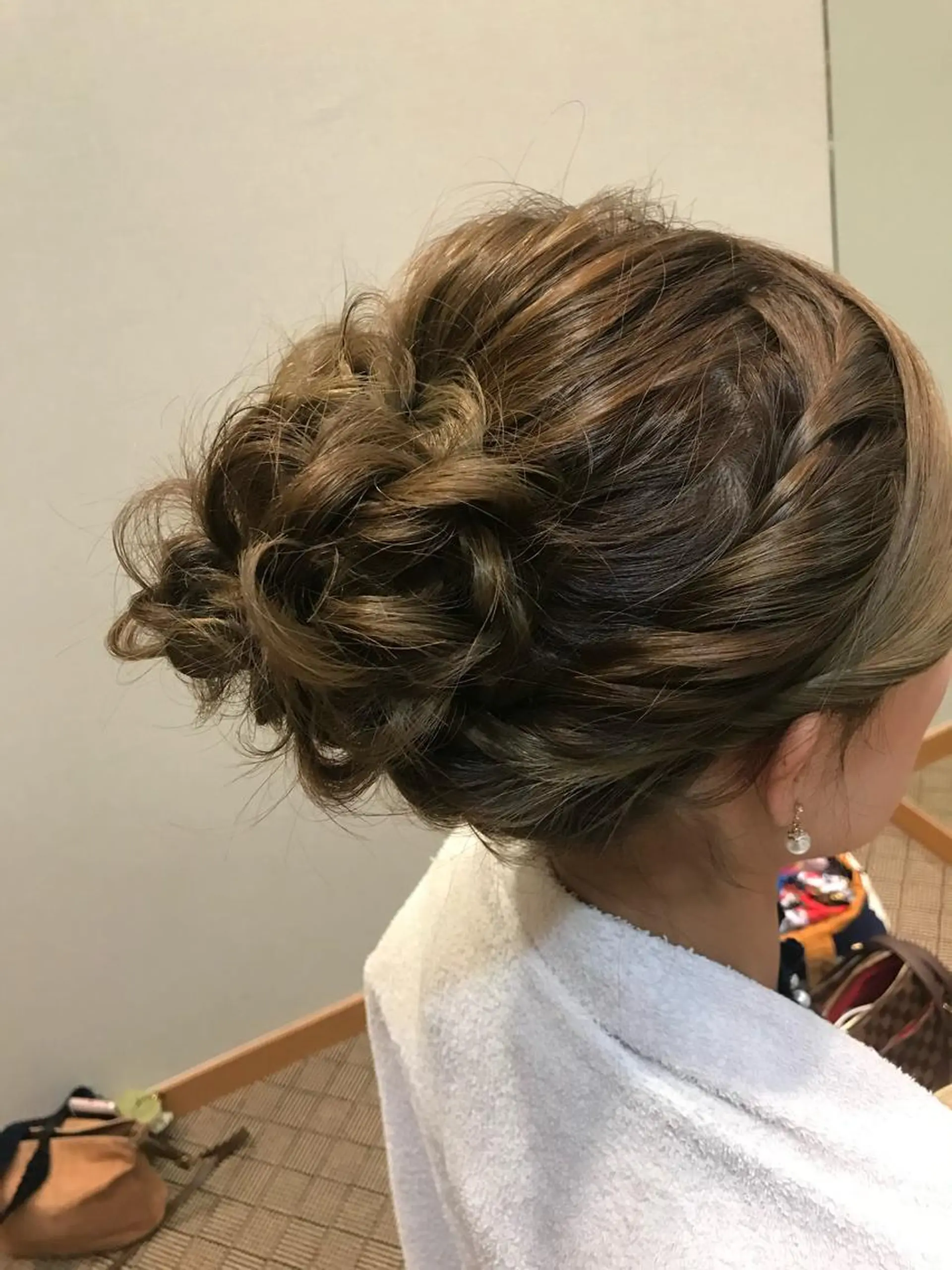 ロング ヘアセット The Best Beauty受付担当のヘアスタイル