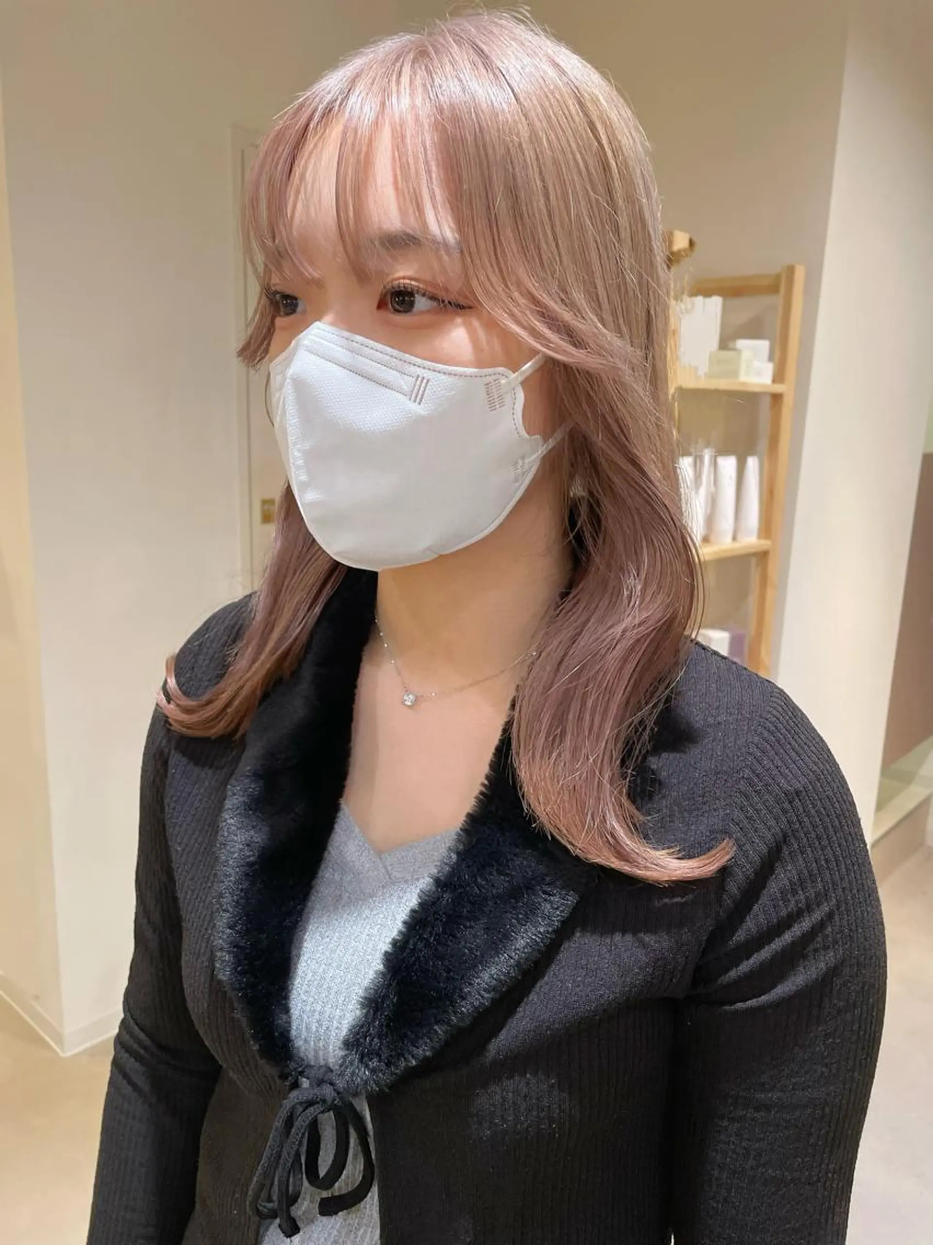 セミロング ヘアカラー トリートメント cocoluana(ココルアナ)所属・韓国風ヘア専門 🇰🇷Noaのヘアスタイル