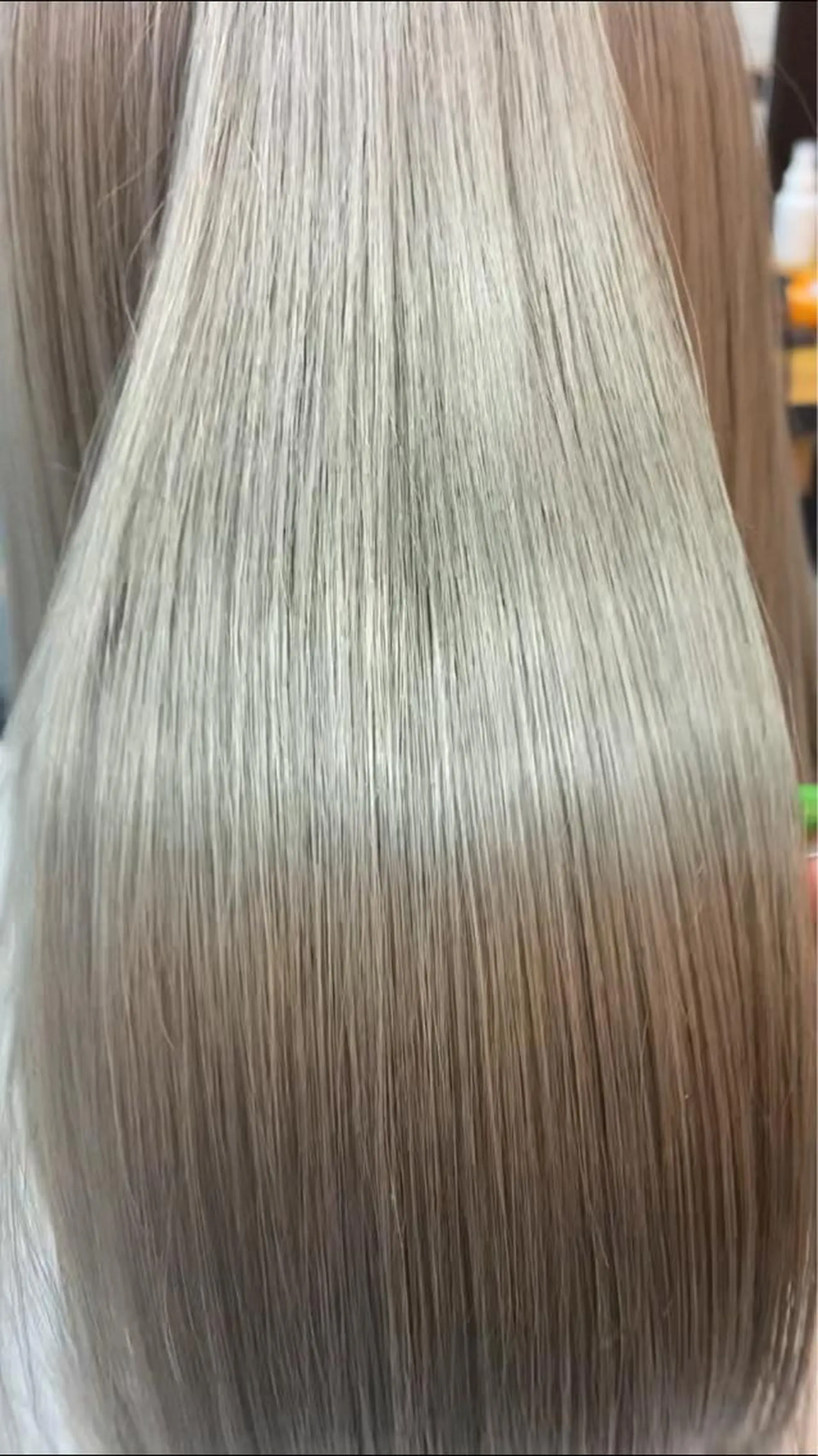 ロング 韓国風ヘア トリートメント レイヤー/ハイトーン 🧸SENAのヘアスタイル