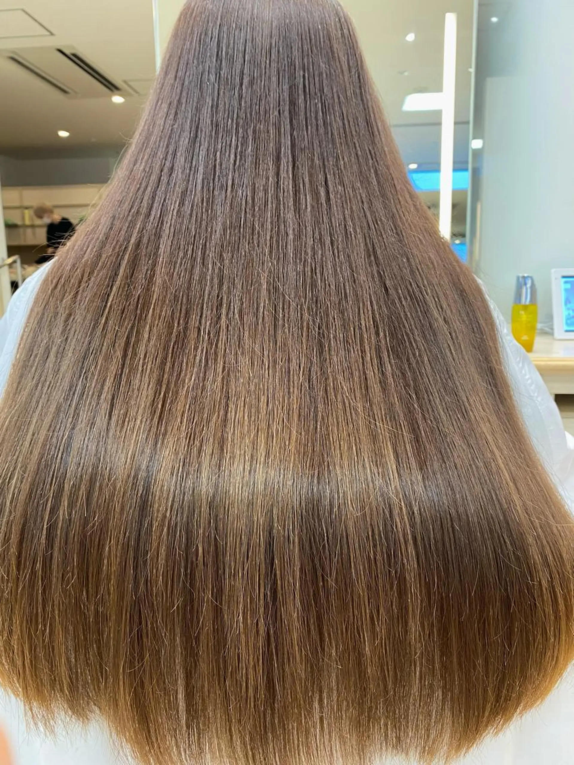 ロング パーマ カット 縮毛矯正 トリートメント 高橋恵🌈生え癖改善 ウルフ/レイヤーのヘアスタイル