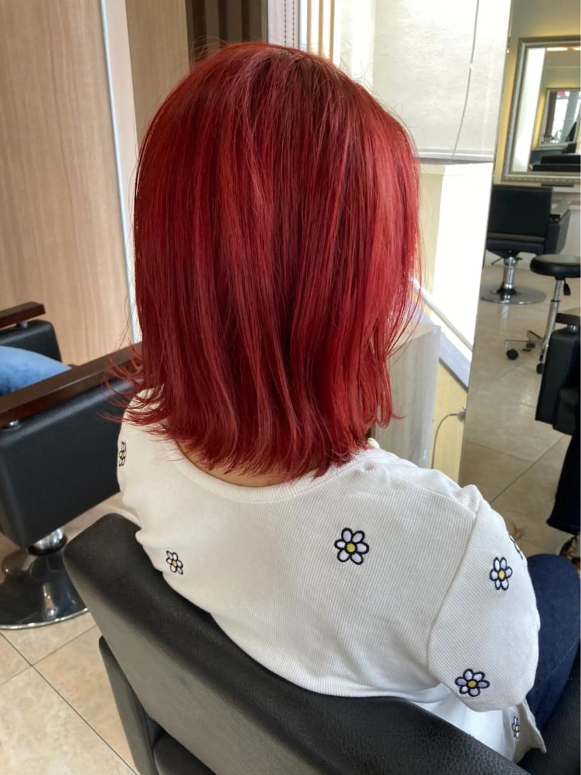 セミロング カラー ヘアカラー ☆ リホのマツエク・マツパデザイン