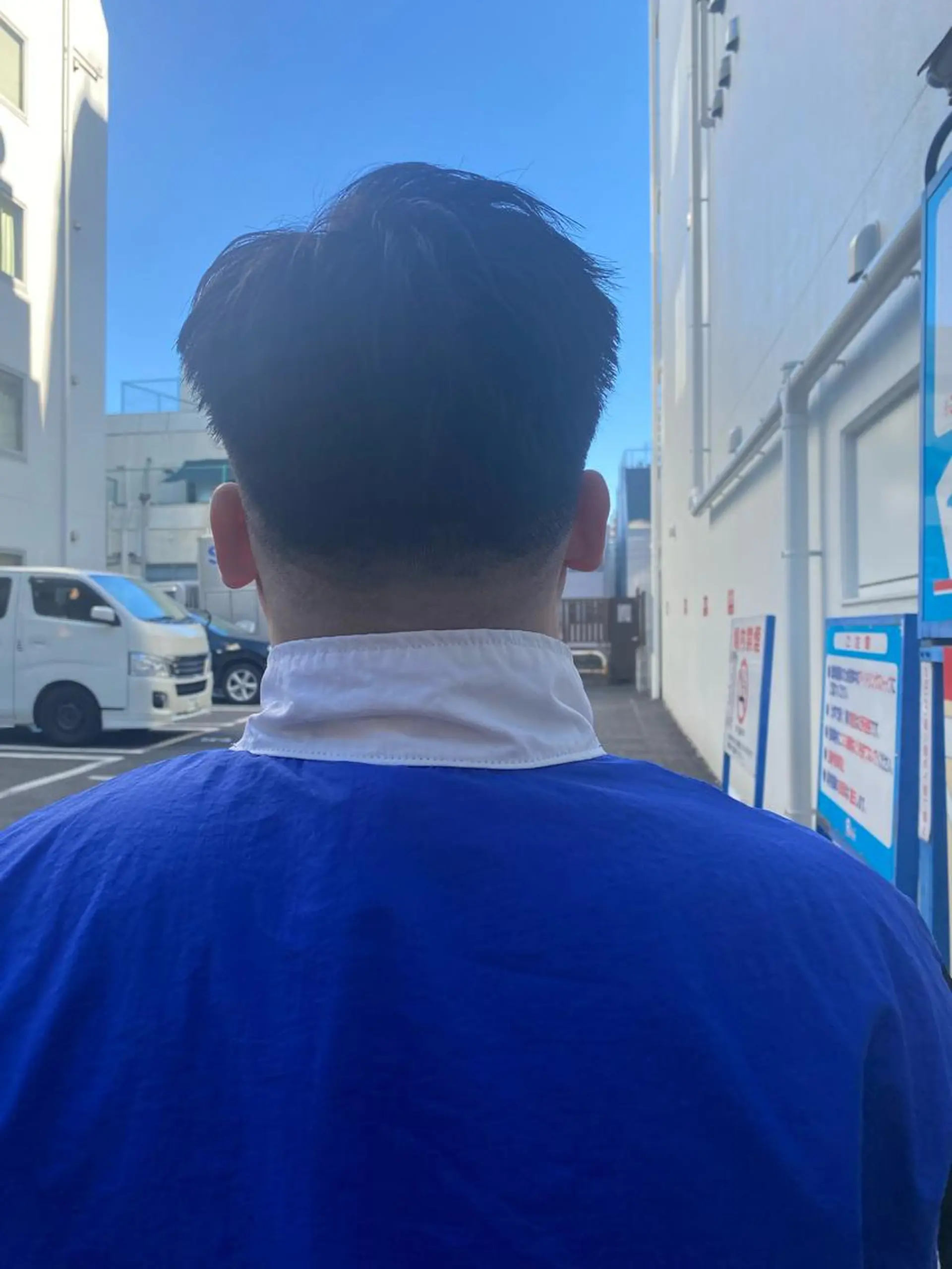 メンズ フェードカット スキンフェード YUMA/レイヤー/ 似合わせ/パーマのヘアスタイル