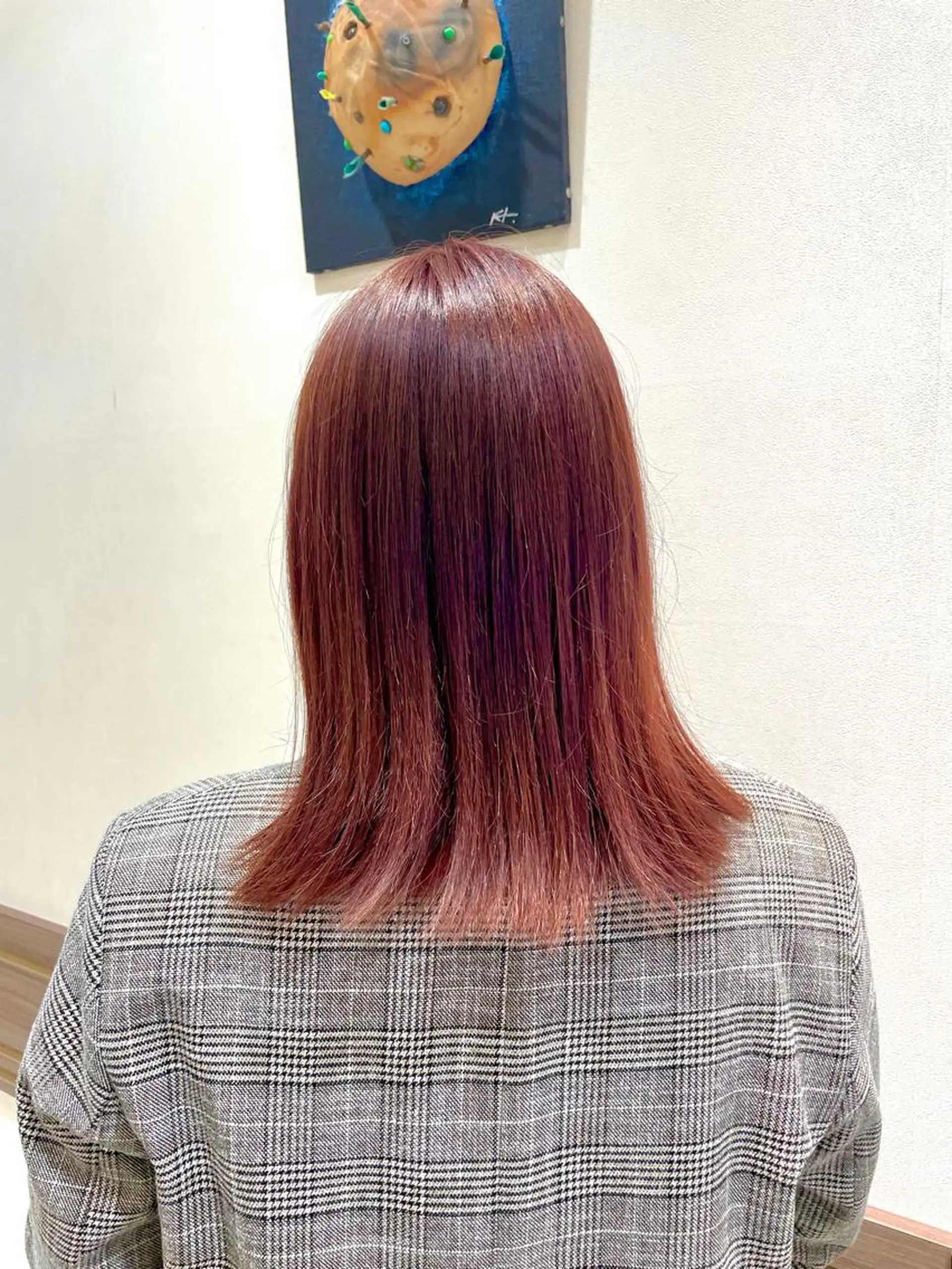 セミロング カラー まとまりの良い髪に✨ AOI🩷のヘアスタイル