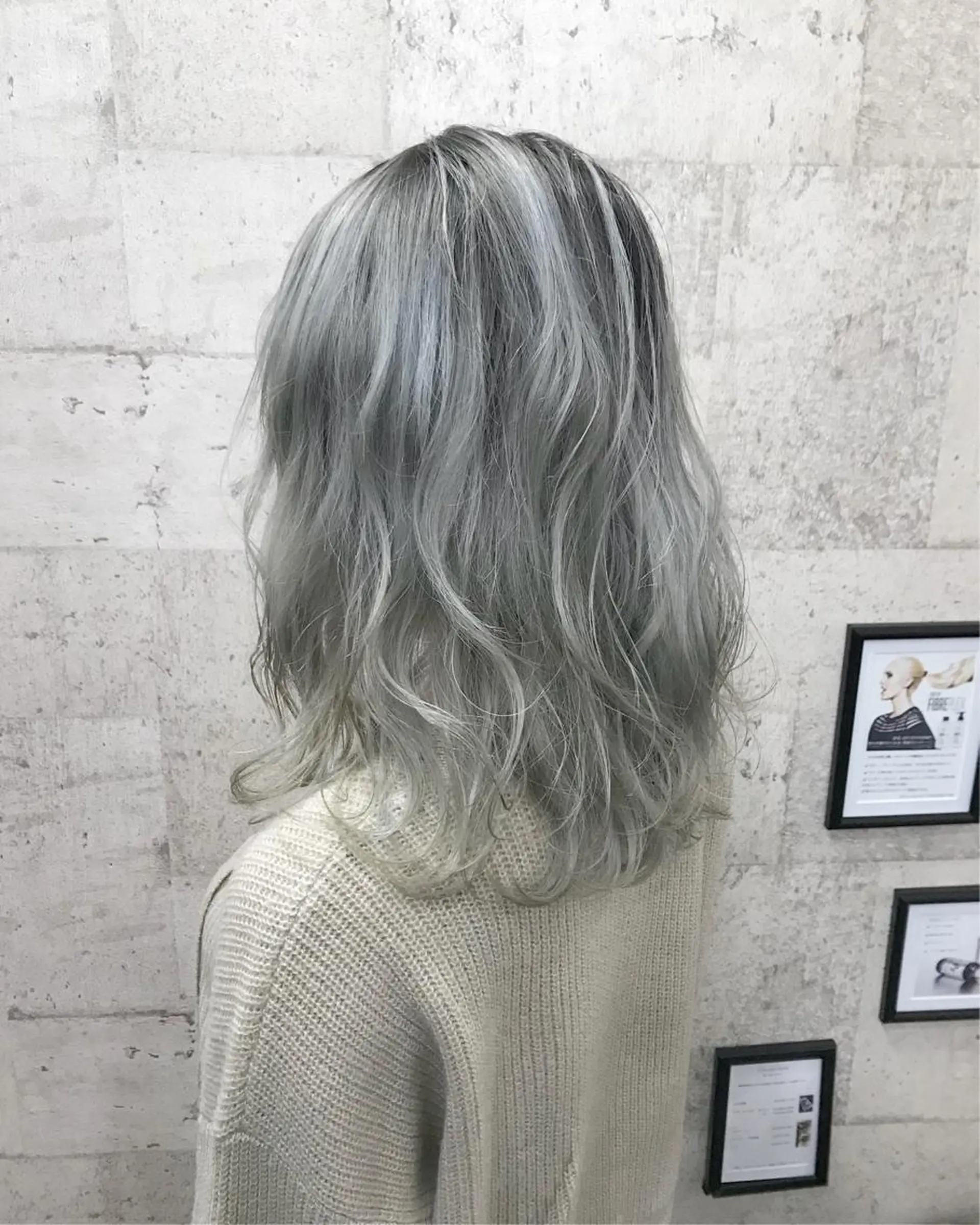 ロング カラー ブリーチ インナーカラー/天神 ブリーチ/吉田のヘアスタイル