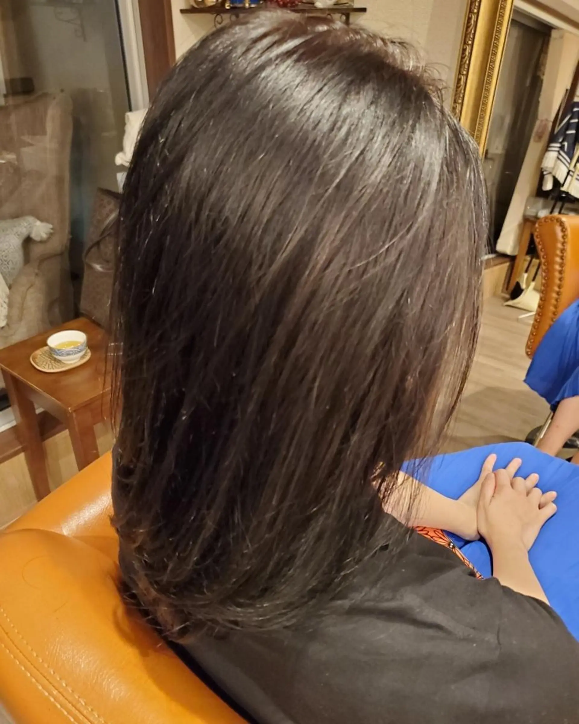 セミロング カラー アディクシーカラー 外国人風カラー トリートメント カット ヘアカラー トリートメント spa hair ark 富井直美のヘアスタイル