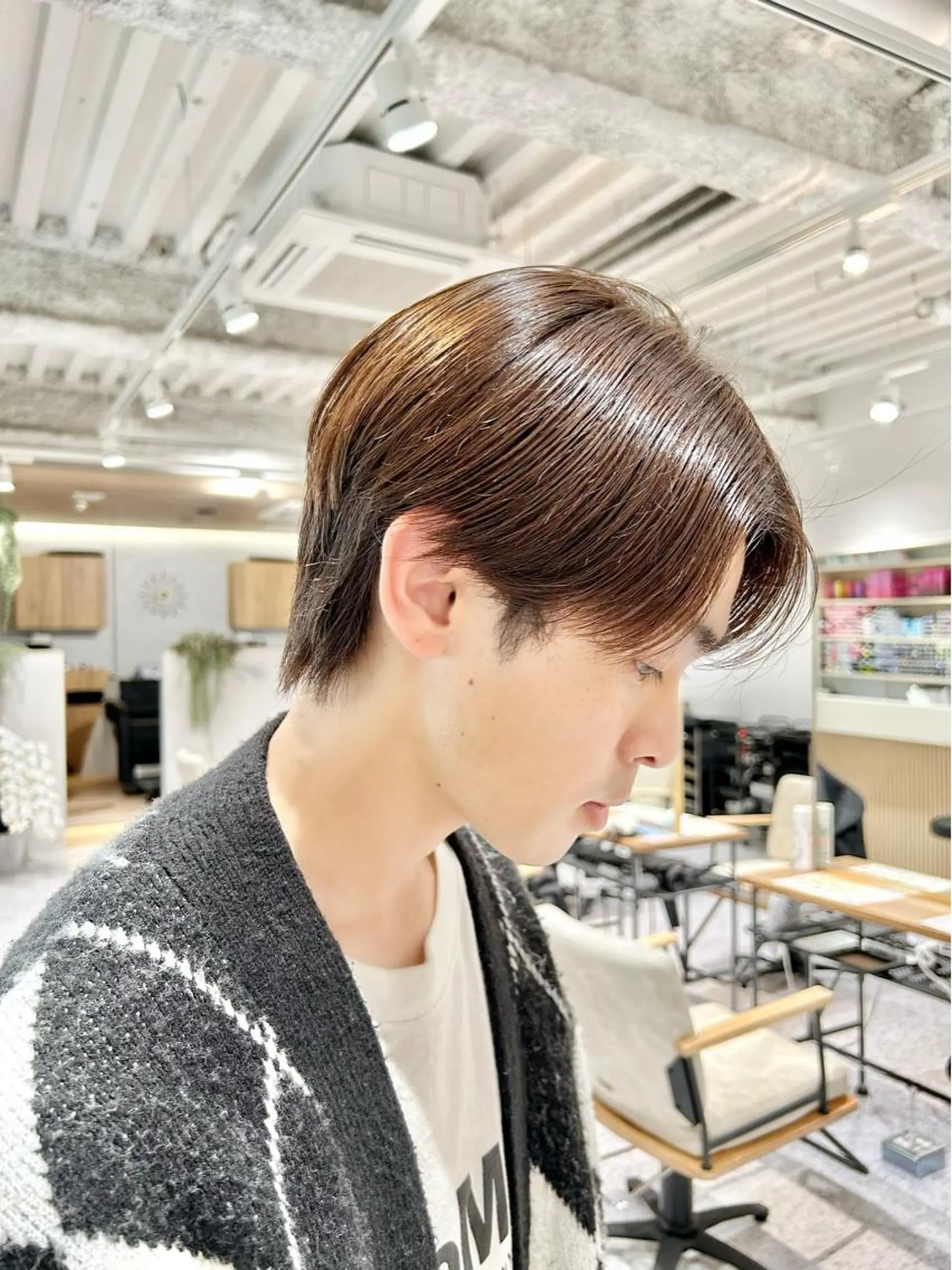 ショート メンズ センターパート 韓国マツエク/まつパ 🎀misaki🎀のマツエク・マツパデザイン