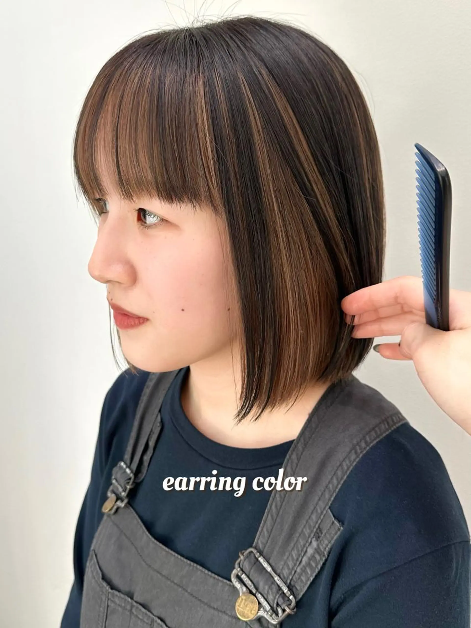 ショート カラー ヘアカラー recipe 黒木 彩那のヘアスタイル