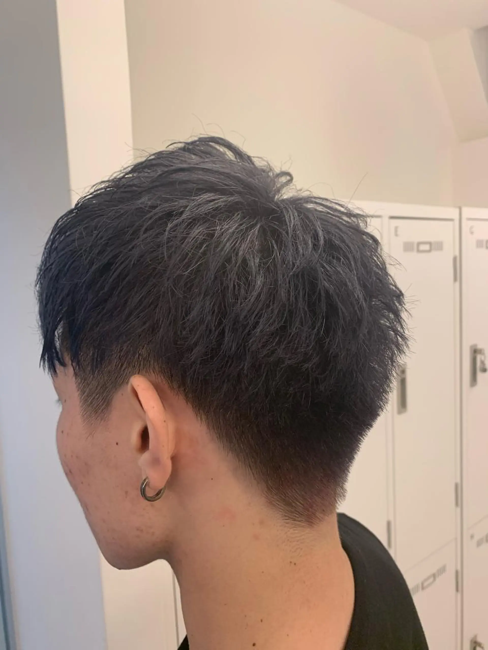 ショート カラー パーマ メンズ 【S.BROOM】 店長　西川徹のヘアスタイル