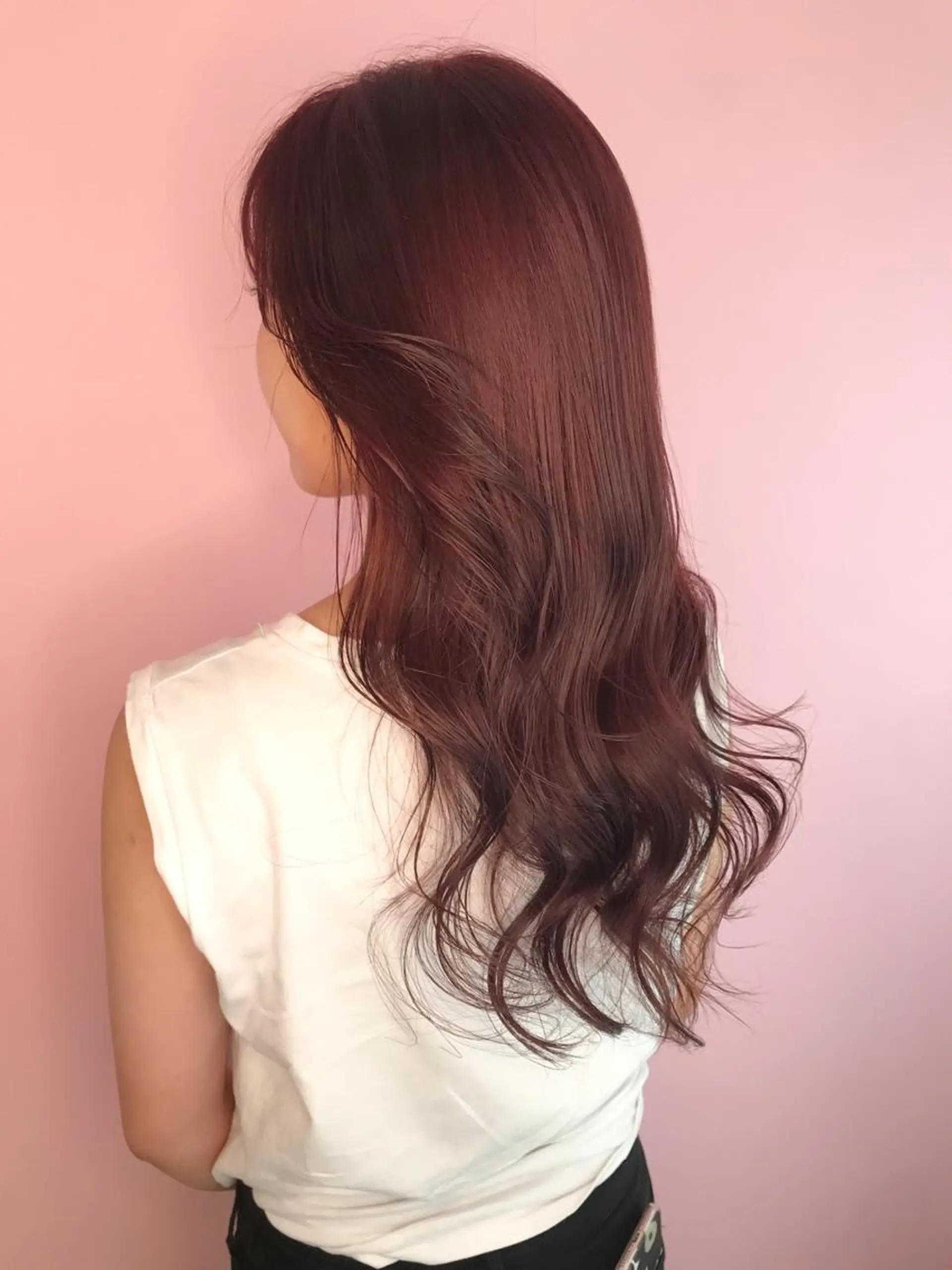 セミロング 💎馴染むエクステ ×カラーTOMO💎のヘアスタイル