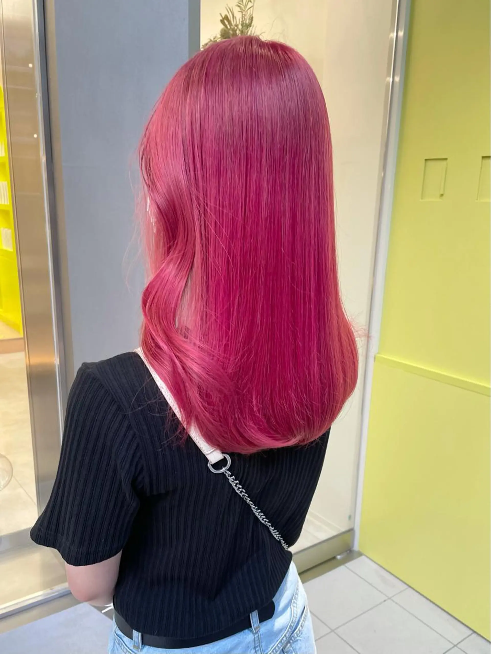 ロング カラー 髙橋 かすみのヘアスタイル