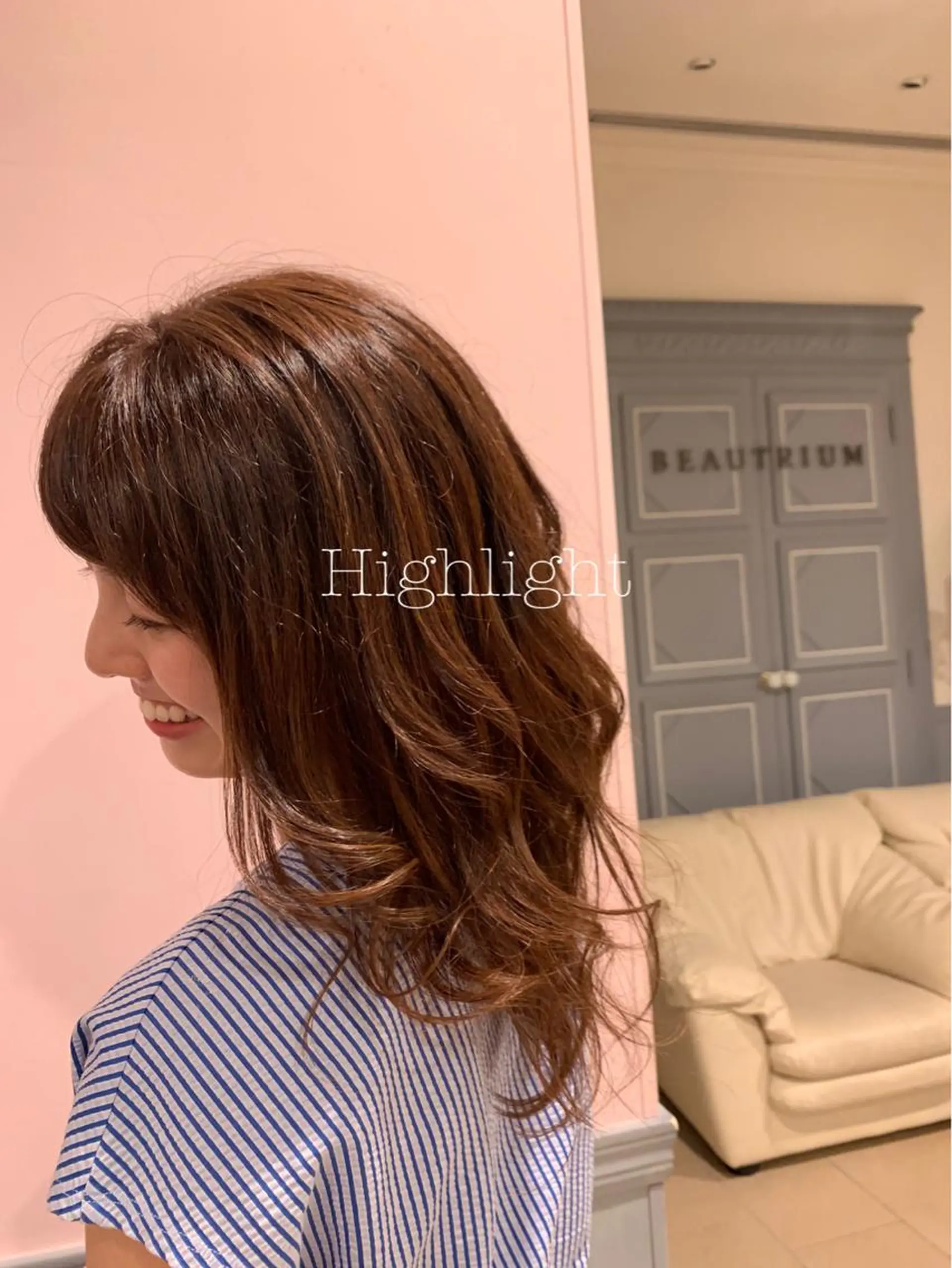 カラー FURUSHO梅田店所属・Araki Chikaのヘアスタイル