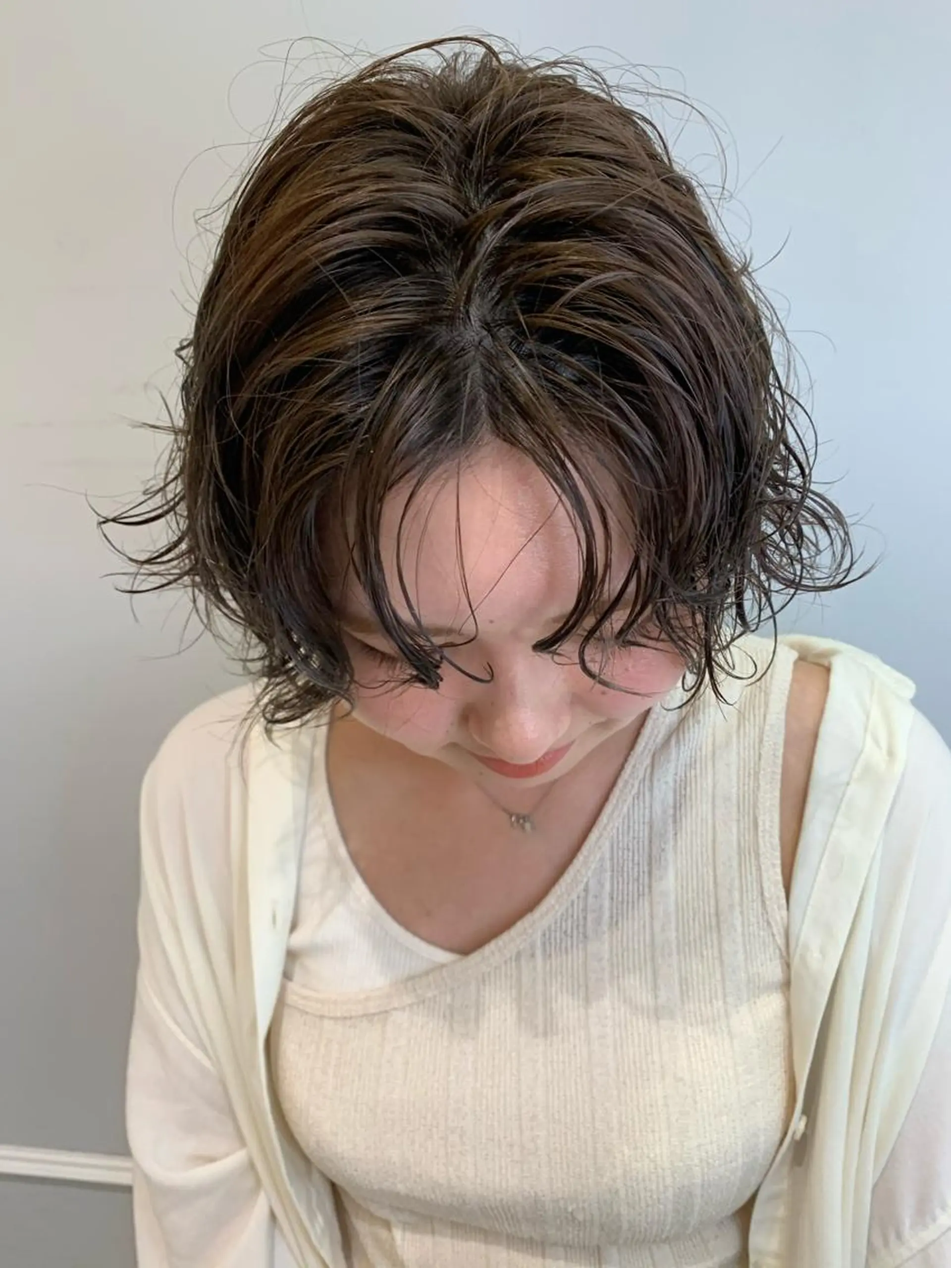 ショート カラー 🦖鶴岡香純🦖 産休中のヘアスタイル