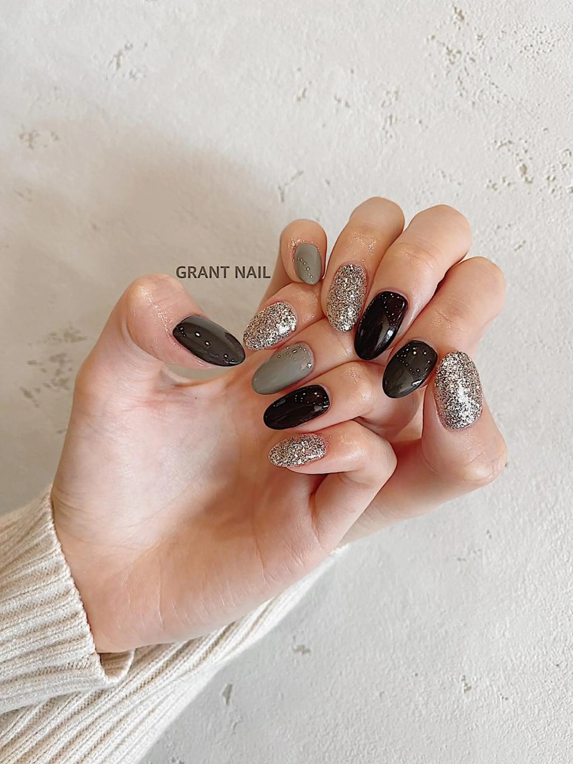 ネイル アートネイル ジェルネイル ニュアンスネイル GRANT NAIL 岩出店のネイルデザイン