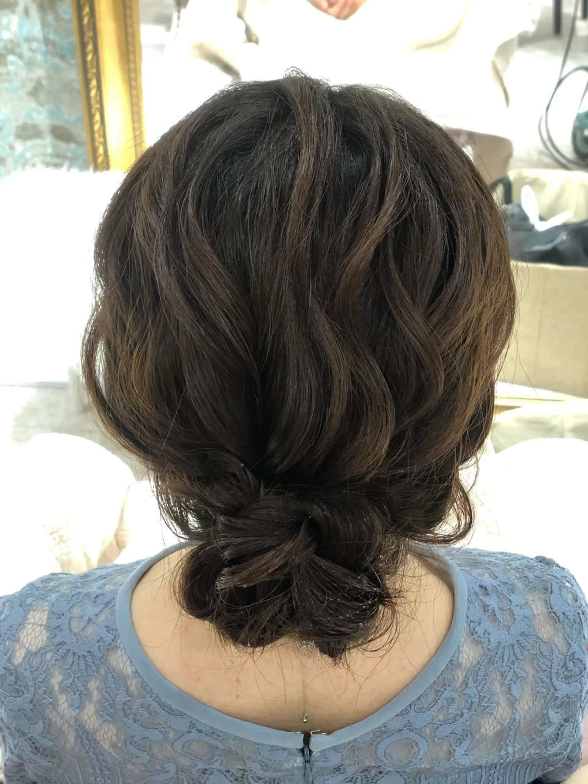 セミロング 六本木/ヘアセット /hairmakeのヘアスタイル