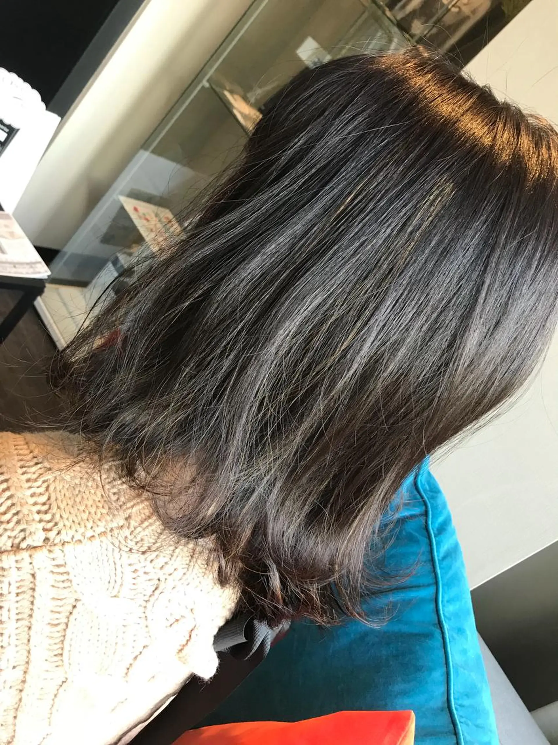 ミディアム カラー ヘアアレンジ ハイライト/髪質改善 ans/黒木 和大のヘアスタイル