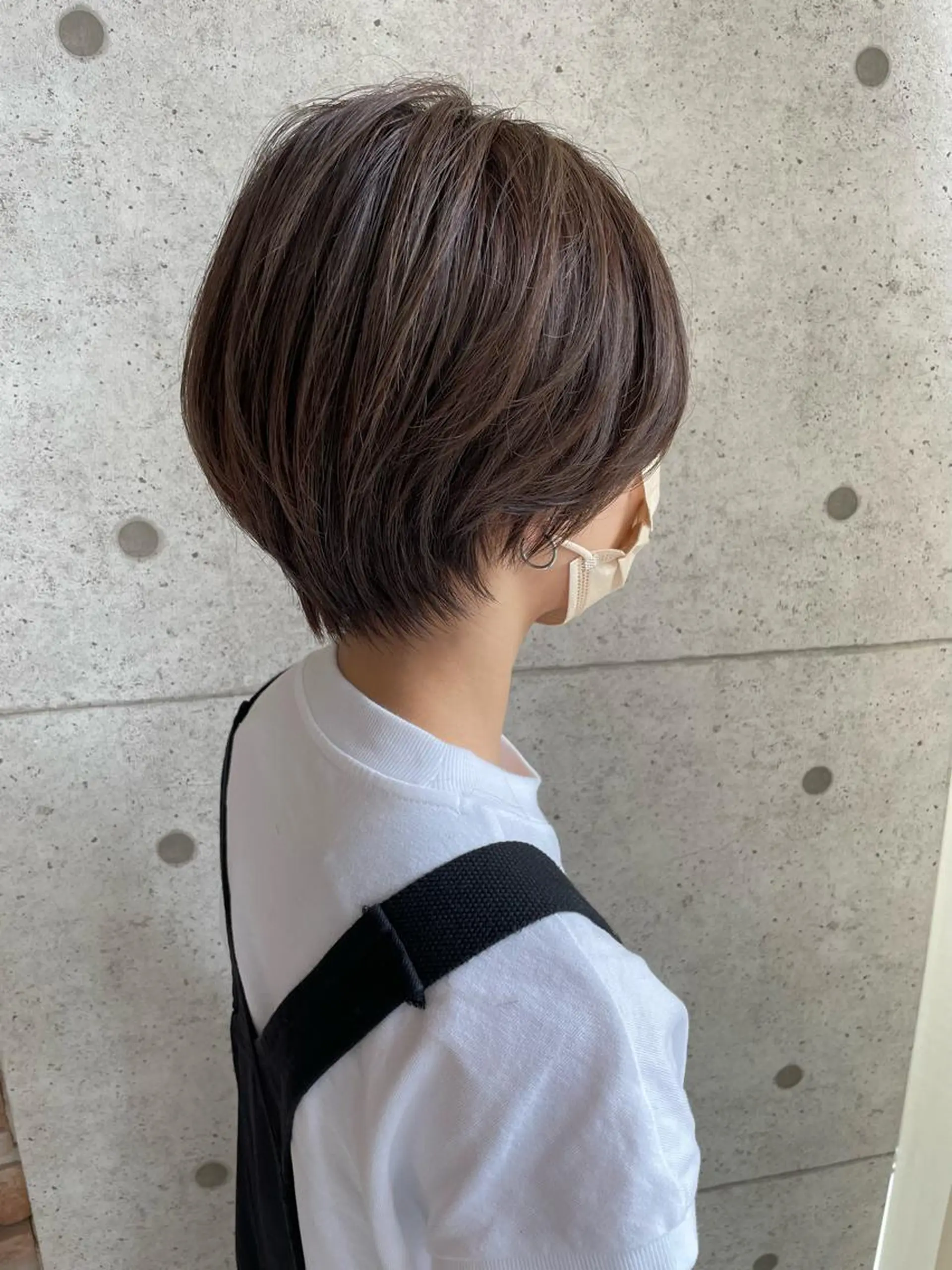 ショート ハンサムショート ハイライト ショートヘア カット トリートメント ⭐️透け感カラー /齊藤容史⭐️のヘアスタイル