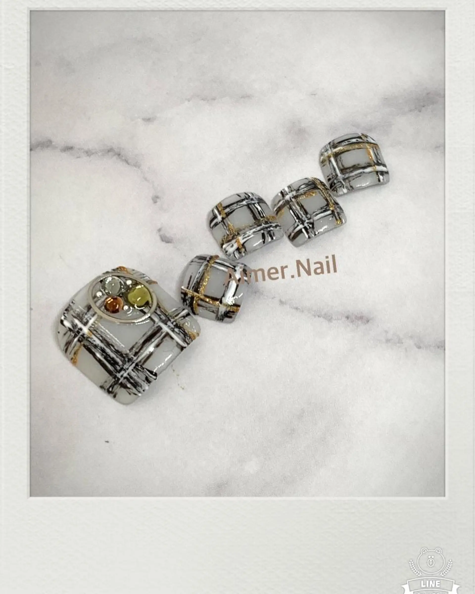 ネイル フットネイル フットネイル Aimer. Nailのネイルデザイン