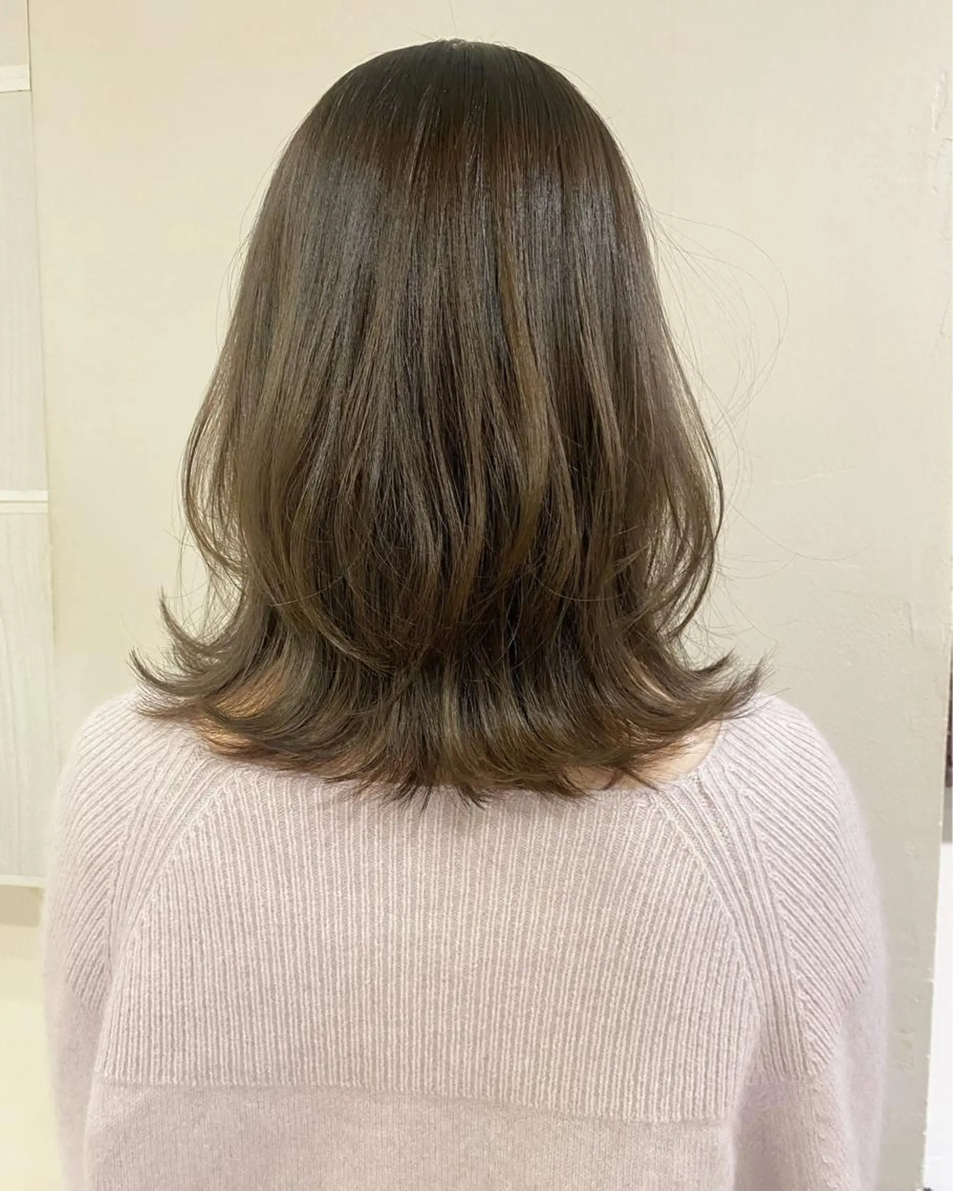 ミディアム シェアサロンコネクト所属・Chiho/ 博多/パーマ/ボブのヘアスタイル