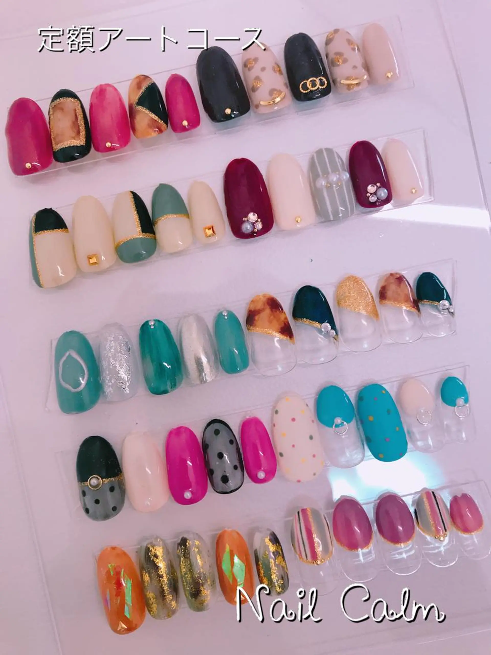 ネイル アートネイル ハンドネイル Nail Calm所属・プライベートサロン Calmのネイルデザイン