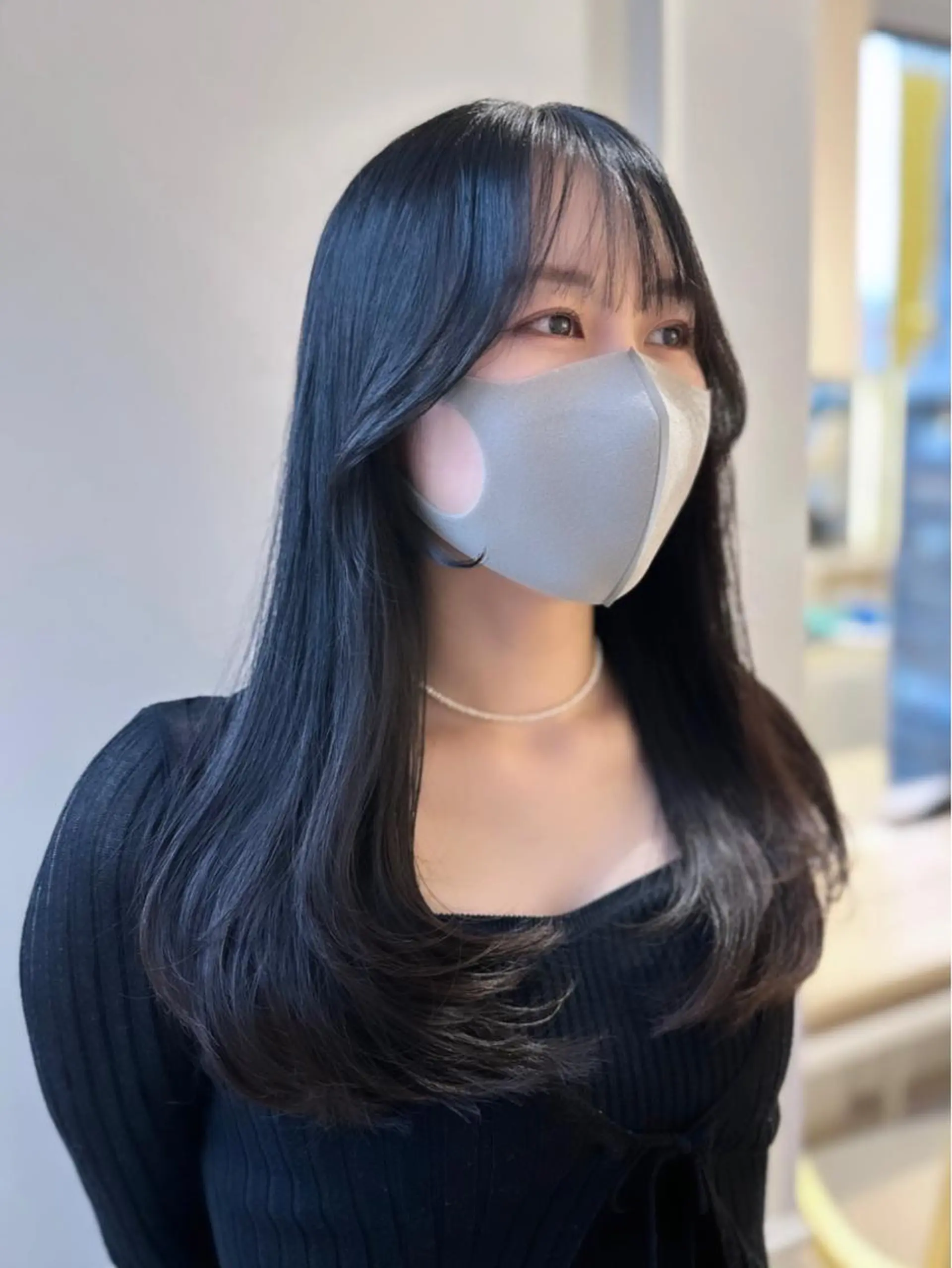 ロング 韓国ヘア 🇰🇷 RUKA 🩵🤍のヘアスタイル