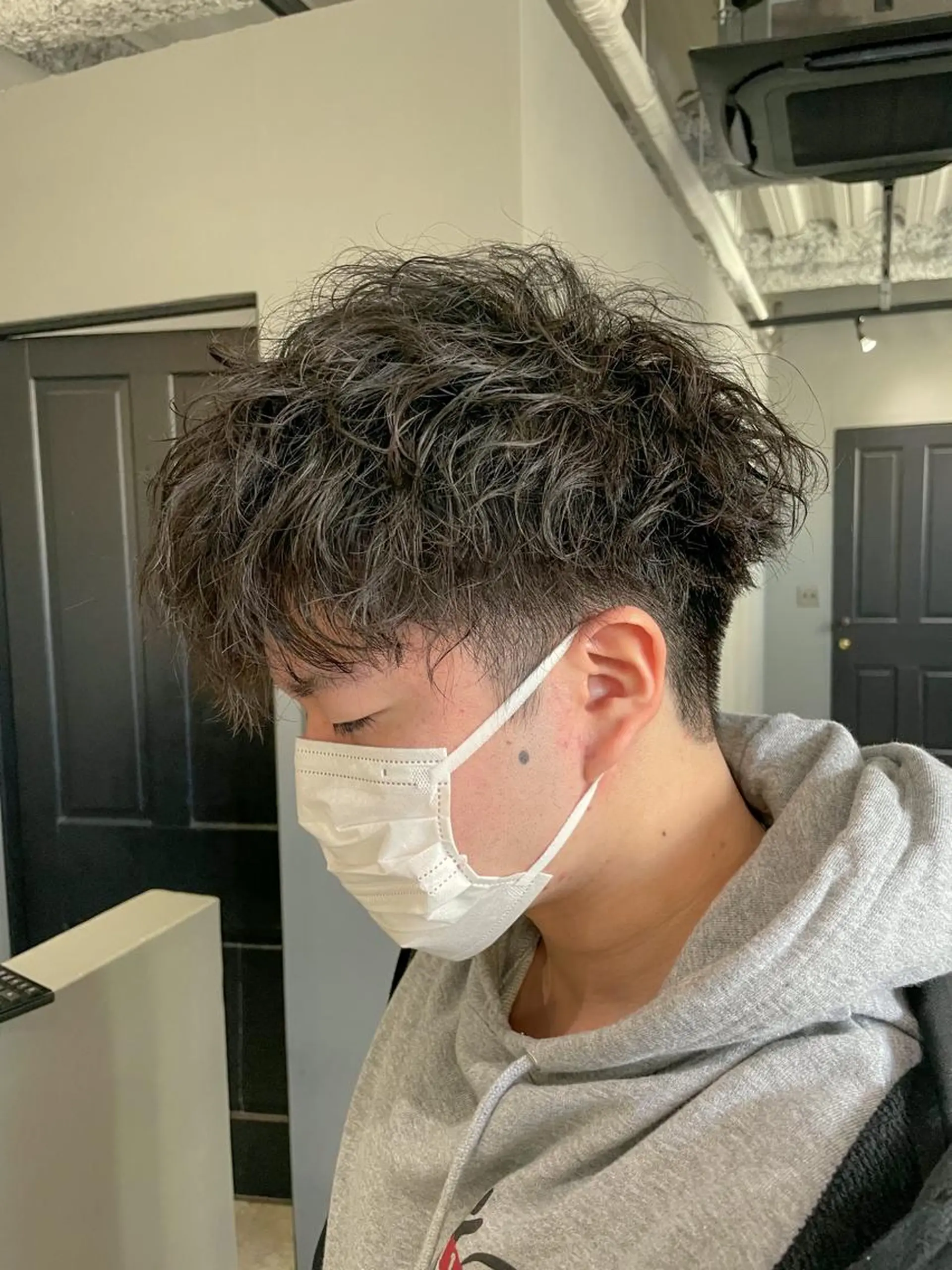 パーマ カット パーマ メンズ専門サロン wokeのヘアスタイル