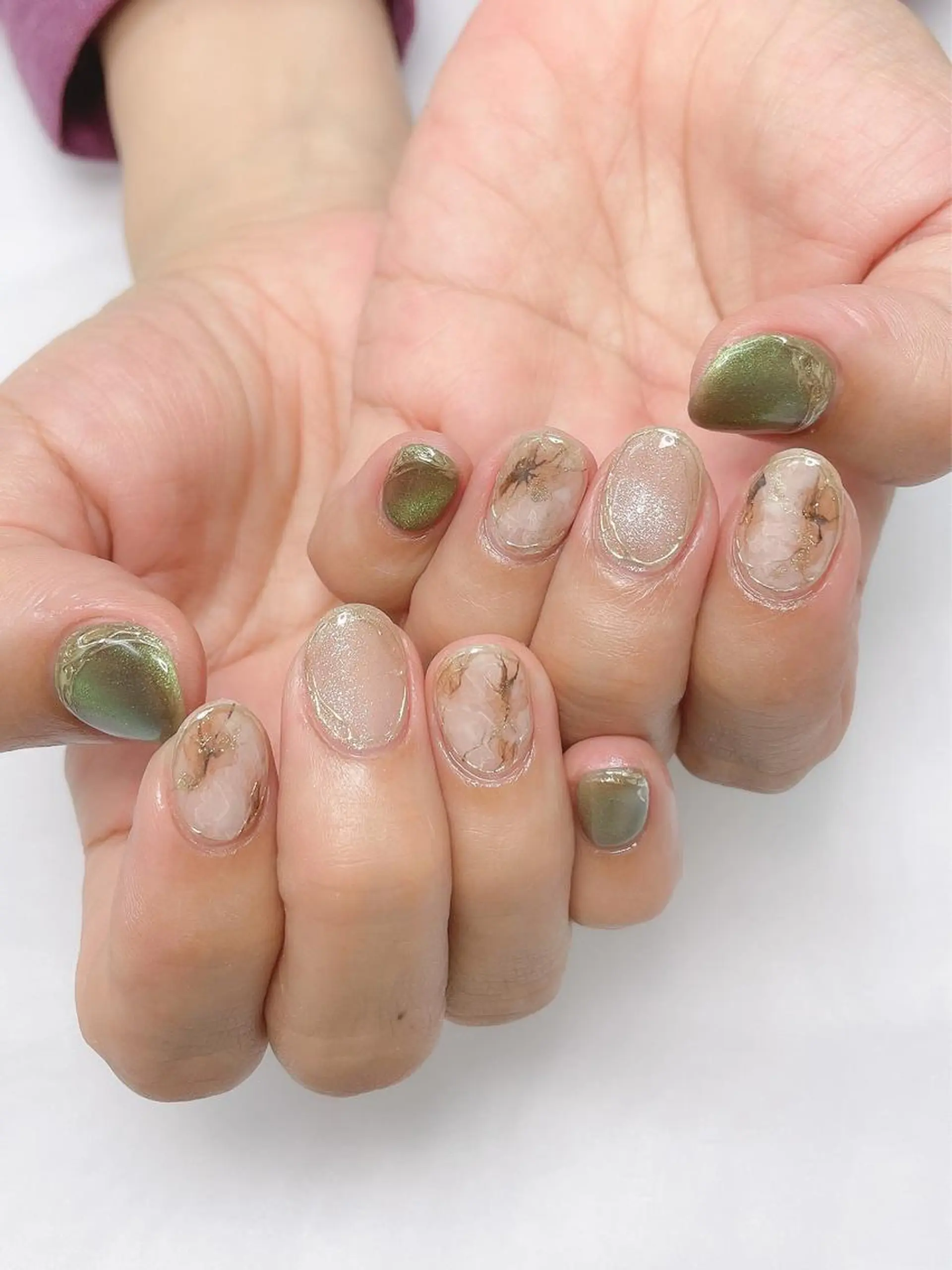 ネイル ハンドネイル Hisaka Mikiのネイルデザイン