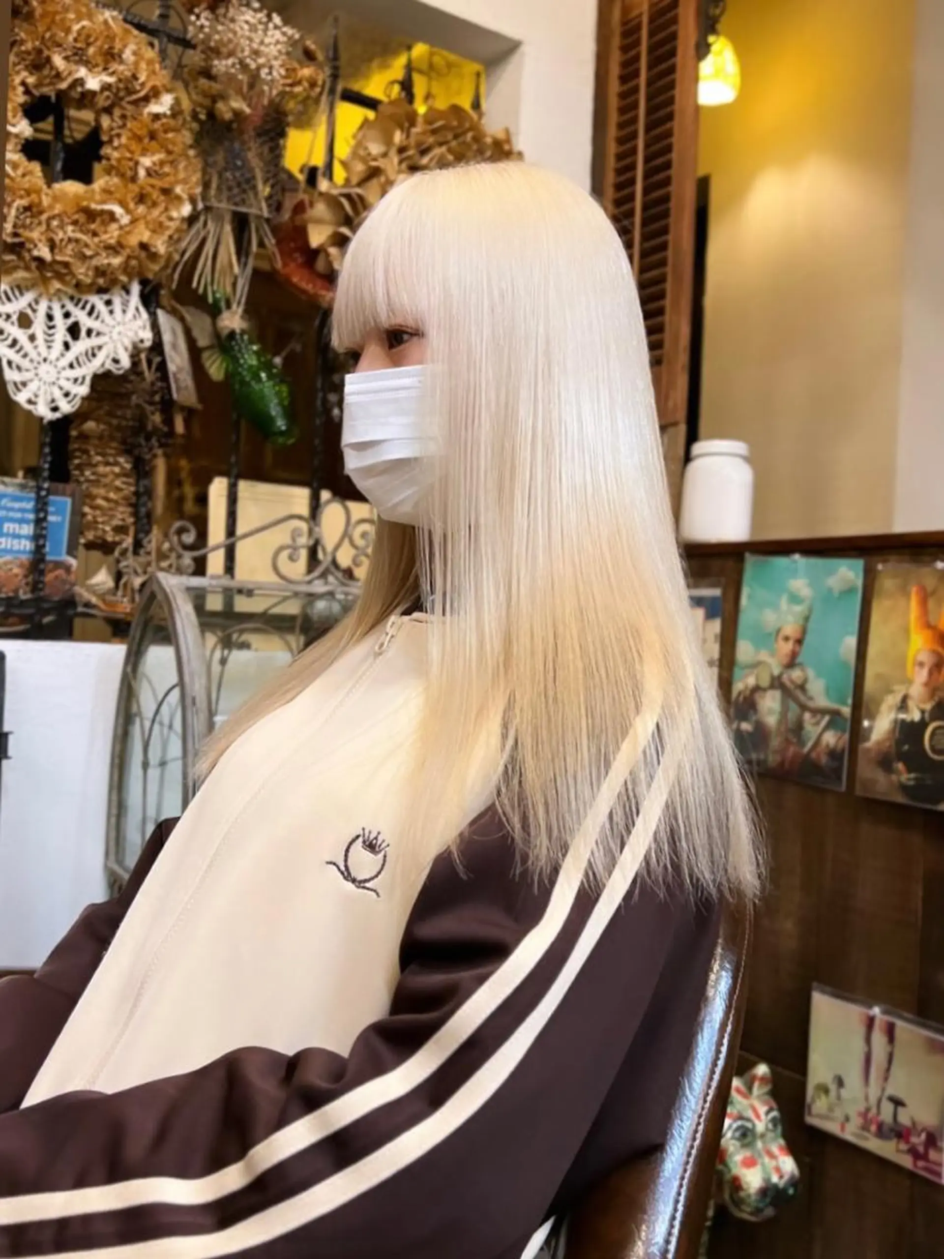 ロング カラー 抜きっぱなしブロンド ブロンド ヘアカラー Joh/メンズカット /レイヤー/ブリーチのヘアスタイル