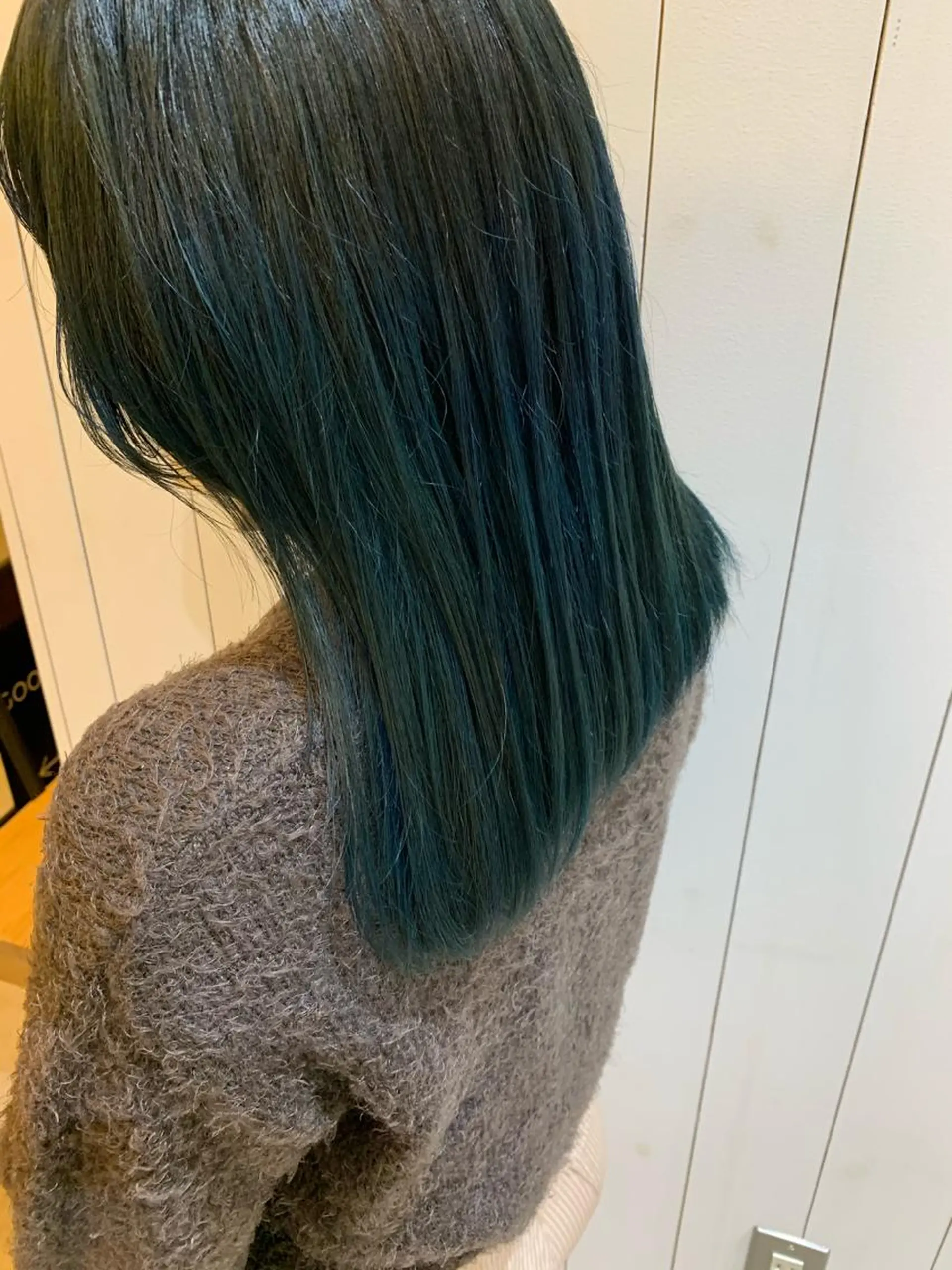 セミロング カラー ブルーカラー トリートメント ヘアカラー トリートメント ヒロミ/アレンジ/ アンニュイ/透け感のヘアスタイル