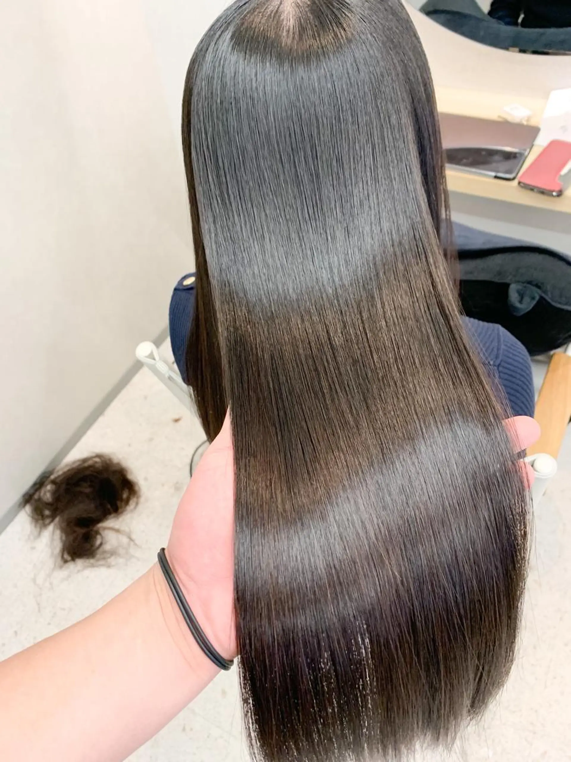 ロング 縮毛矯正 トリートメント shanLy所属・撮影モデルさん募集 渡邊直幸のヘアスタイル