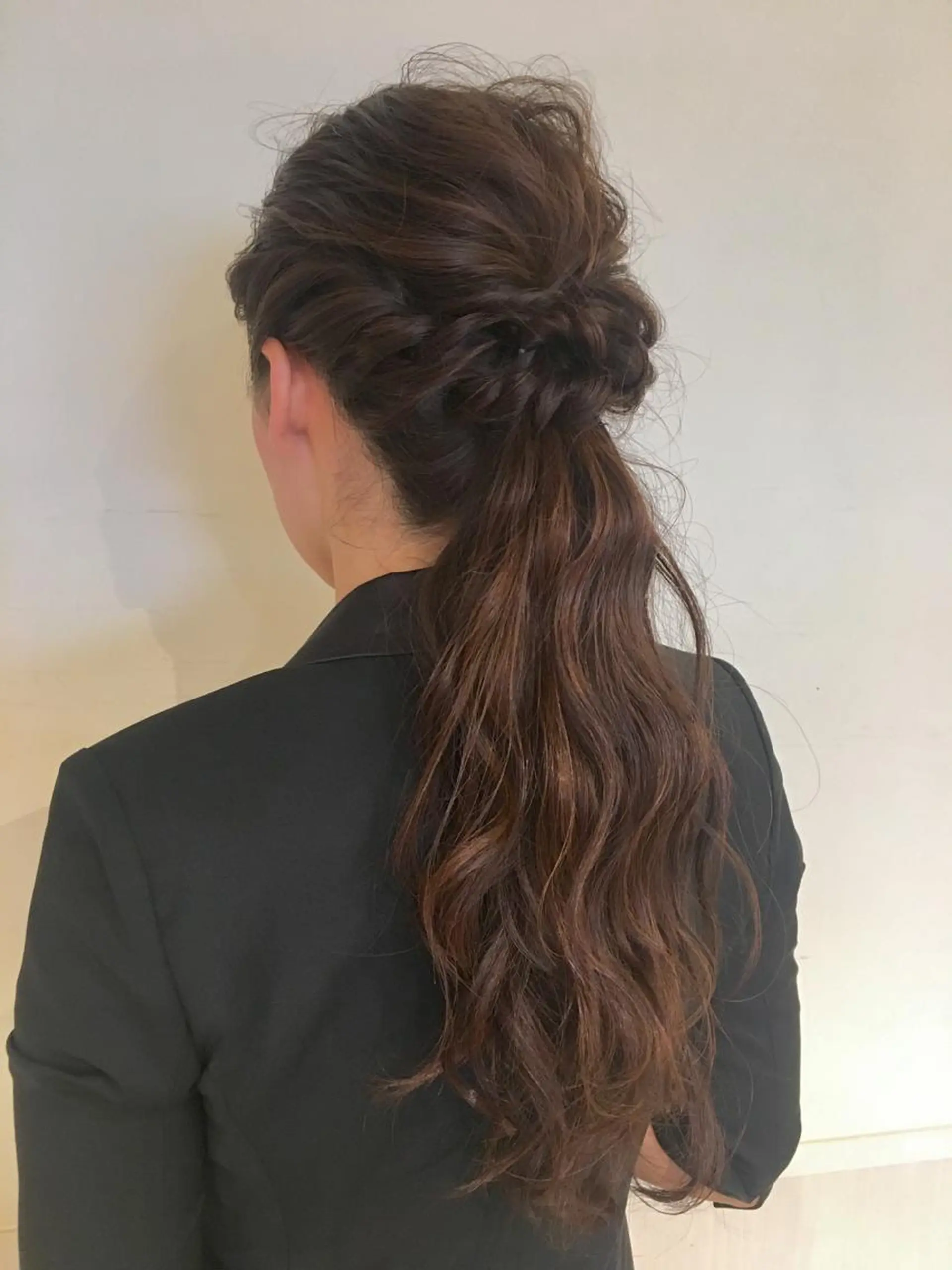 ロング ヘアアレンジ さかい なつみのヘアスタイル