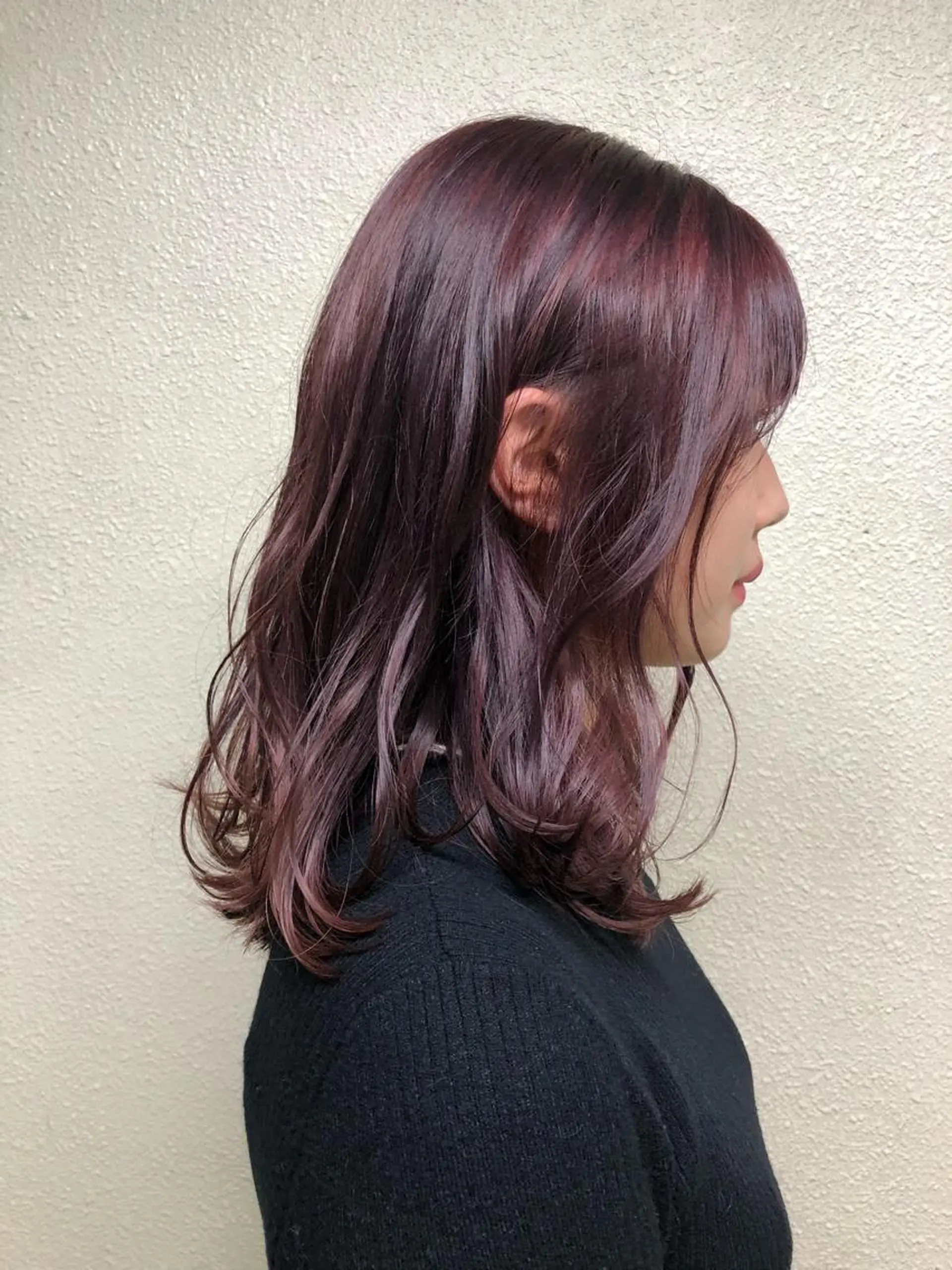 セミロング カラー spooopy所属・🕊大垣 めぐみ🕊のヘアスタイル