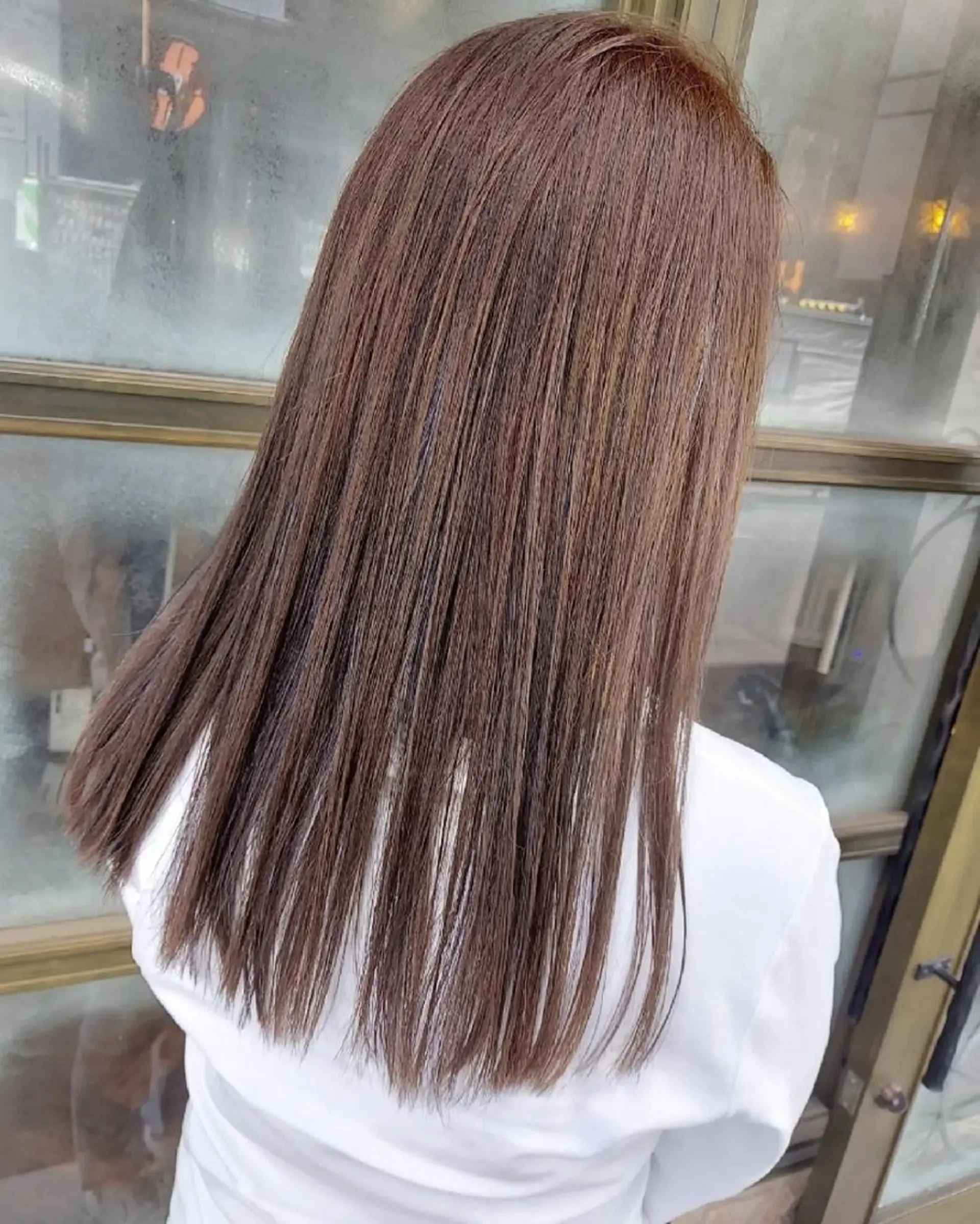 ロング カラー アッシュ ベージュカラー ハイライトカラー ハイライト grow上野御徒町【グロウ】所属・ブリーチ・ハイトーン 特化🎉内山のヘアスタイル