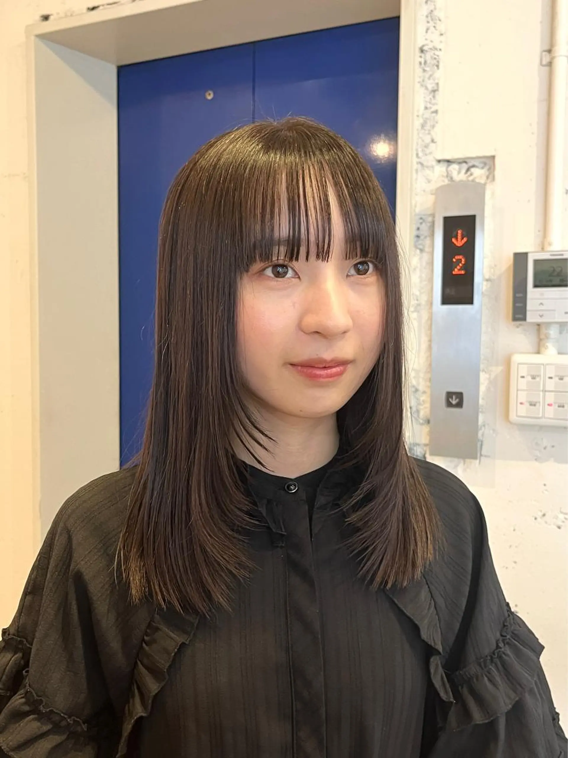 セミロング カラー カット ヘアカラー トリートメント RYOMA/ 似合わせ🎧🤍のヘアスタイル