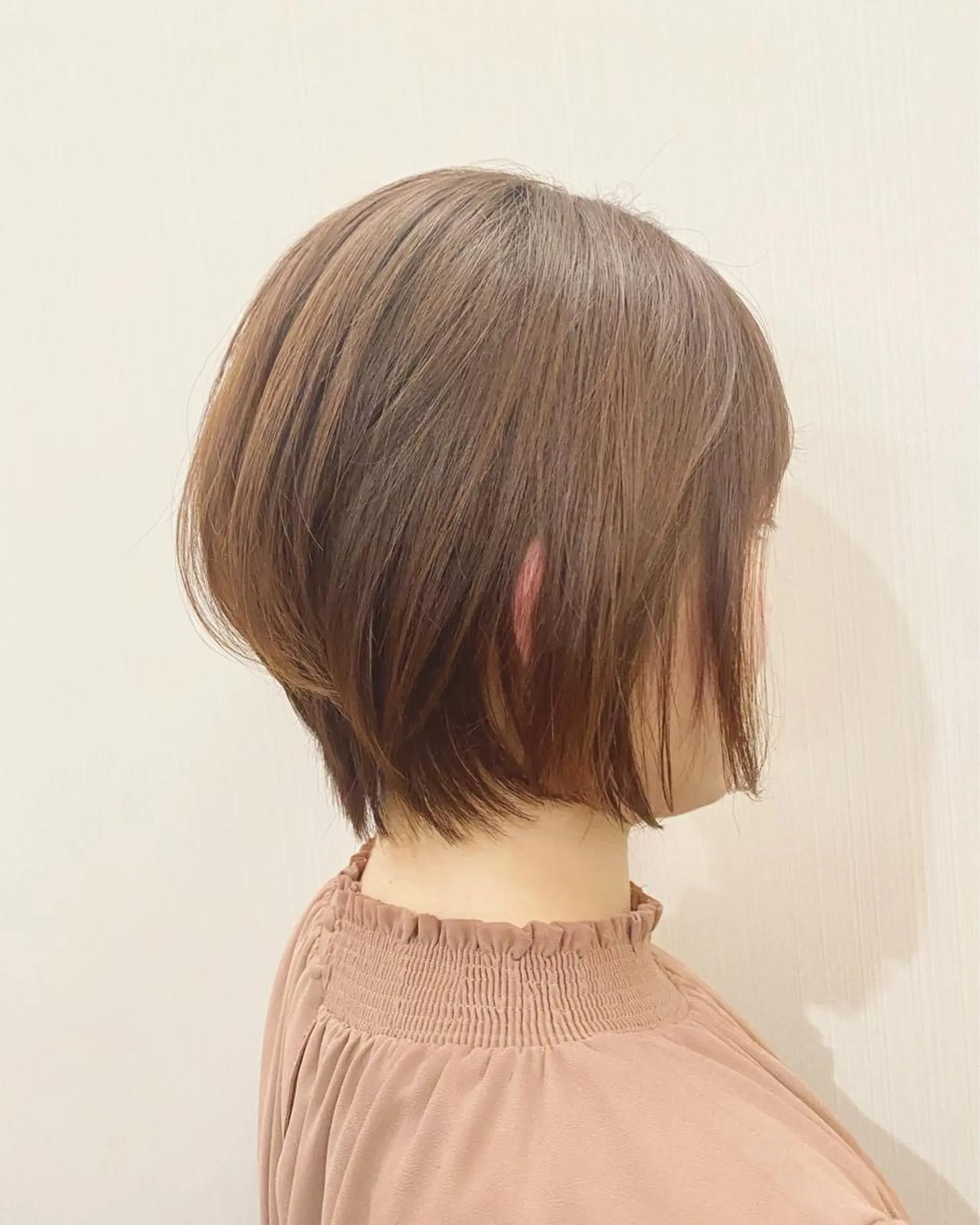 ショート ショートヘア 六本松航空所属・金原 愛珠のヘアスタイル