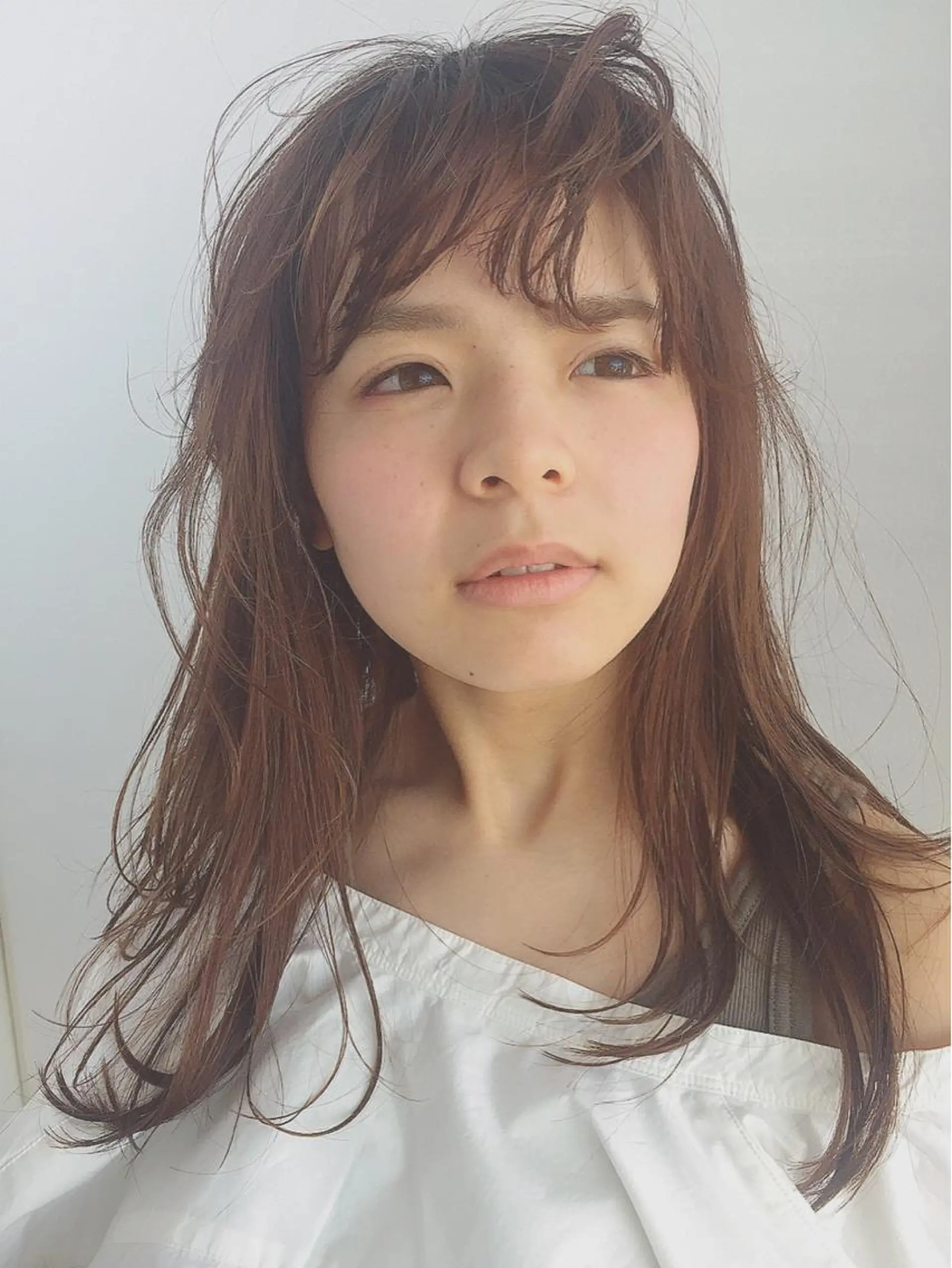 ロング カラー パーマ トリートメント FRAME所属・FRAME/髪を育 てる/大人デザインのヘアスタイル