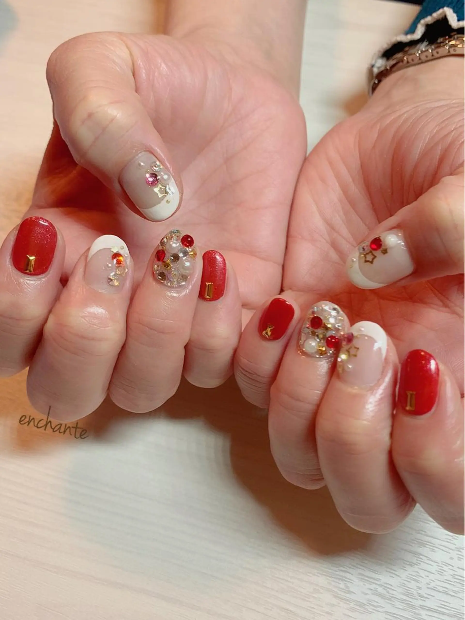 ネイル アンシャンテ所属・enchante 自由が丘のネイルデザイン