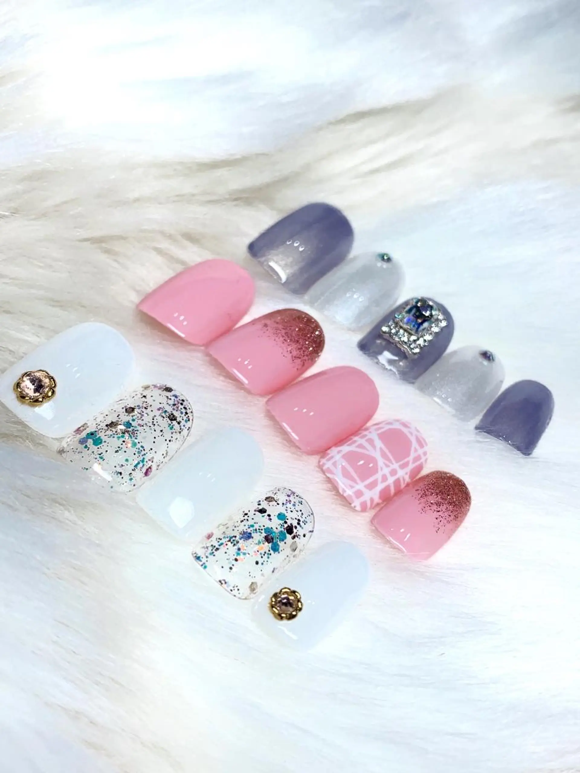 ネイル Yudia 🫧Kyokaのネイルデザイン