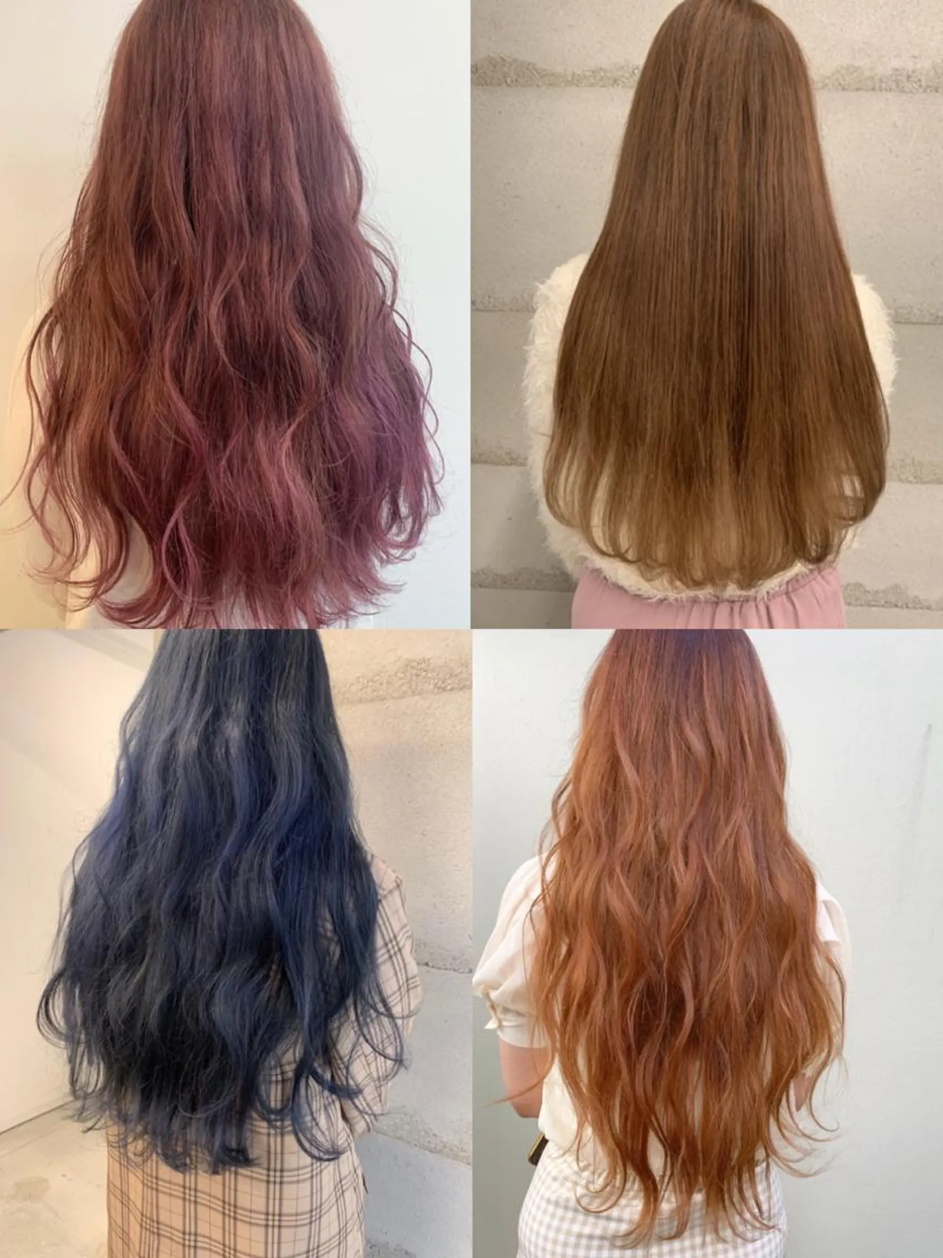 ロング カラー 透明感/オリーブ/ グレージュ/YUKAのヘアスタイル